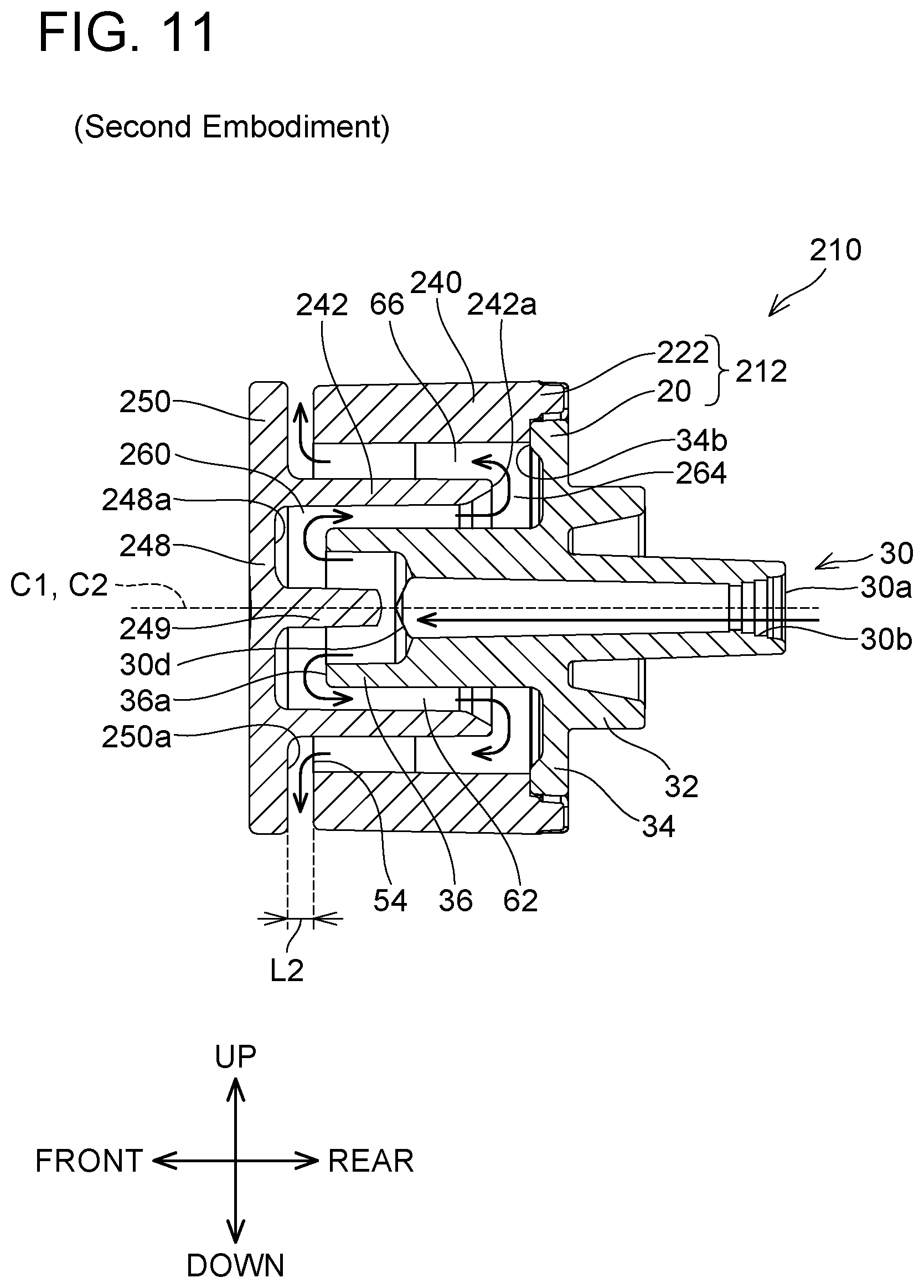 Patent US12611637 Figure 11 – Fine bubble generating nozzle