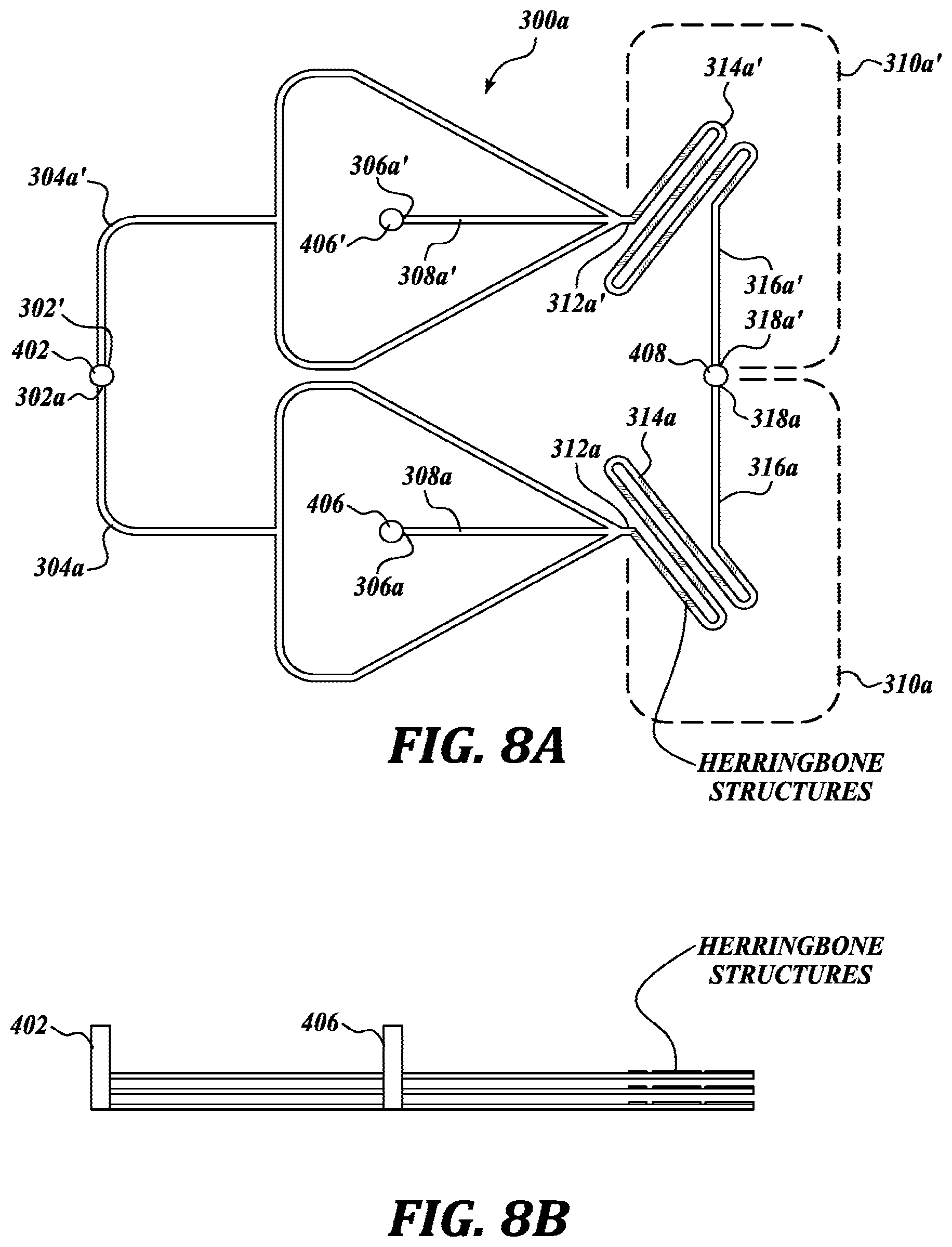 Patent US12611640 Figure 8 – Continuous flow microfluidic system
