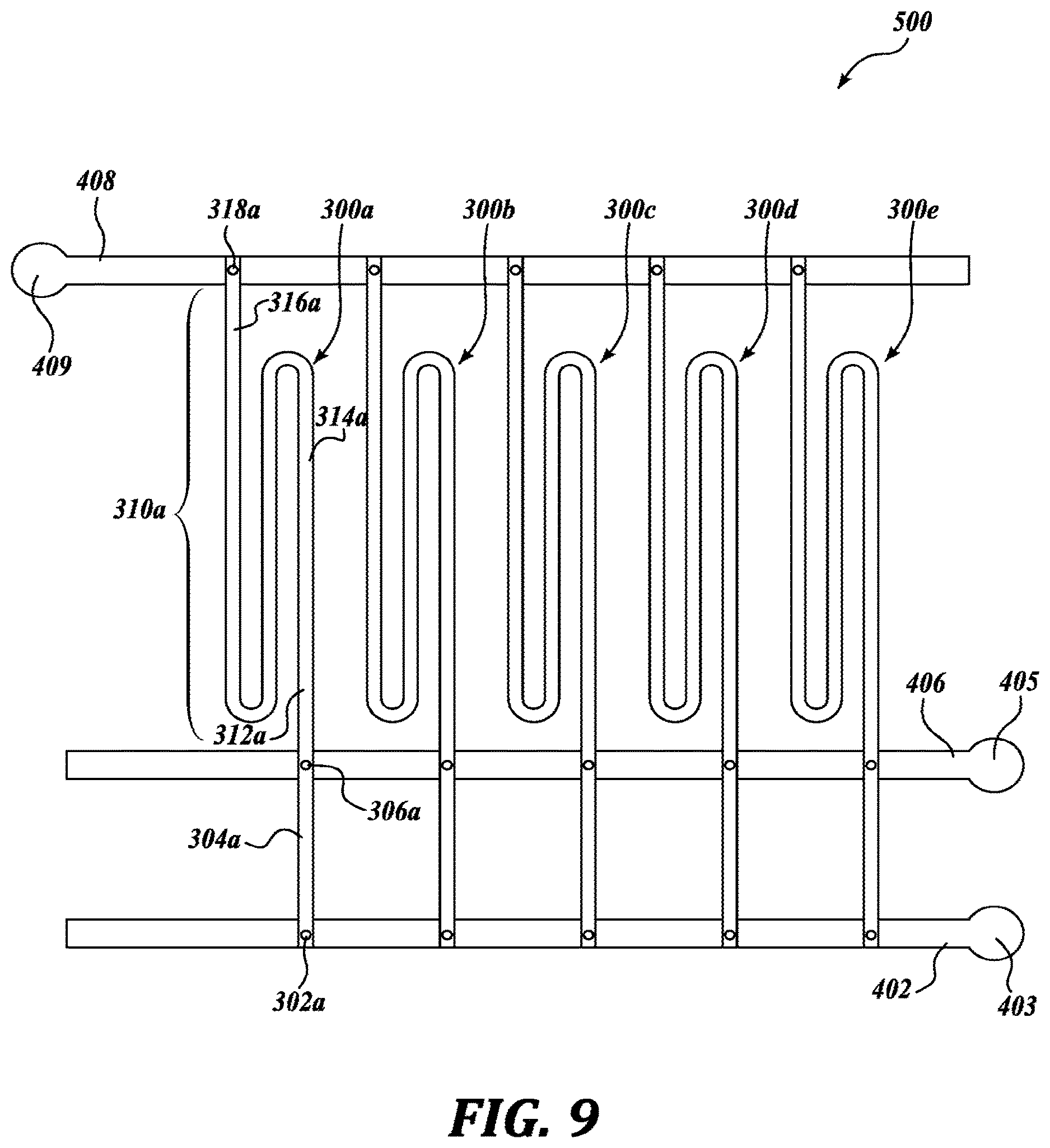 Patent US12611640 Figure 9 – Continuous flow microfluidic system