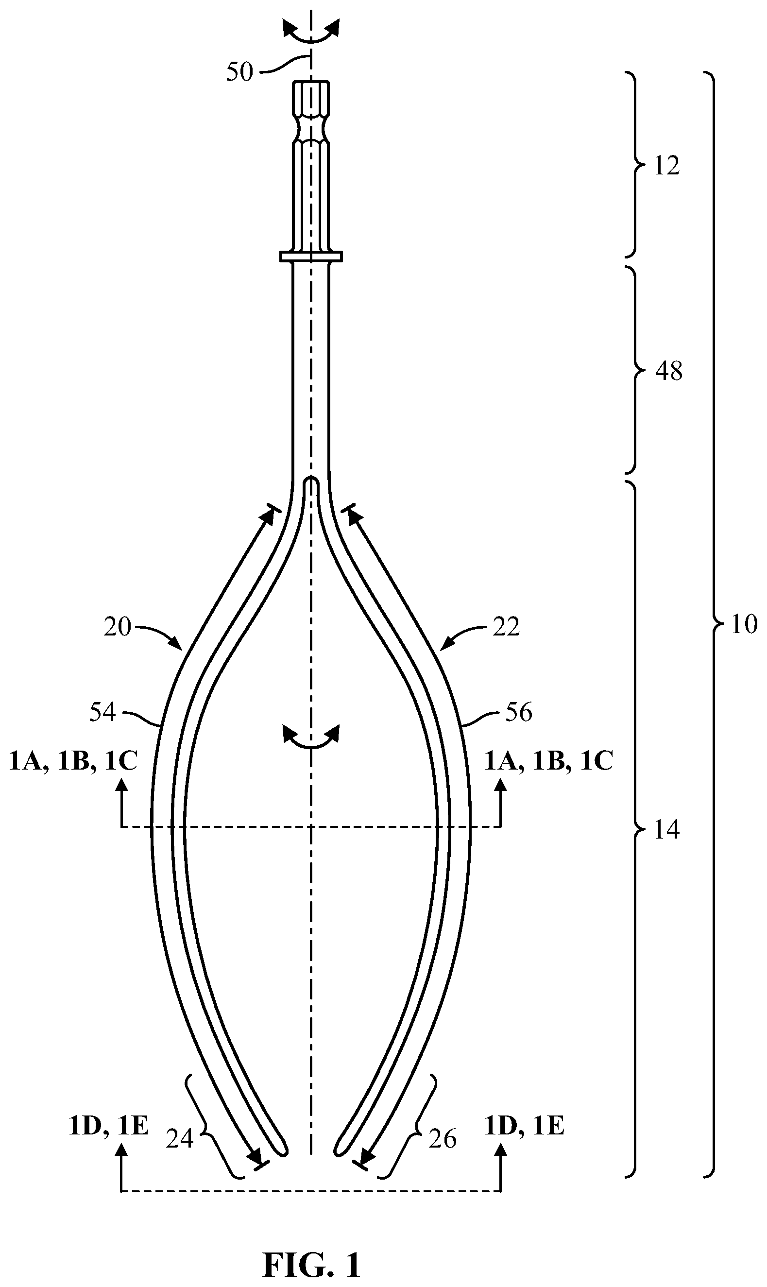 Patent US12611643 Figure 1 – Mixing apparatus