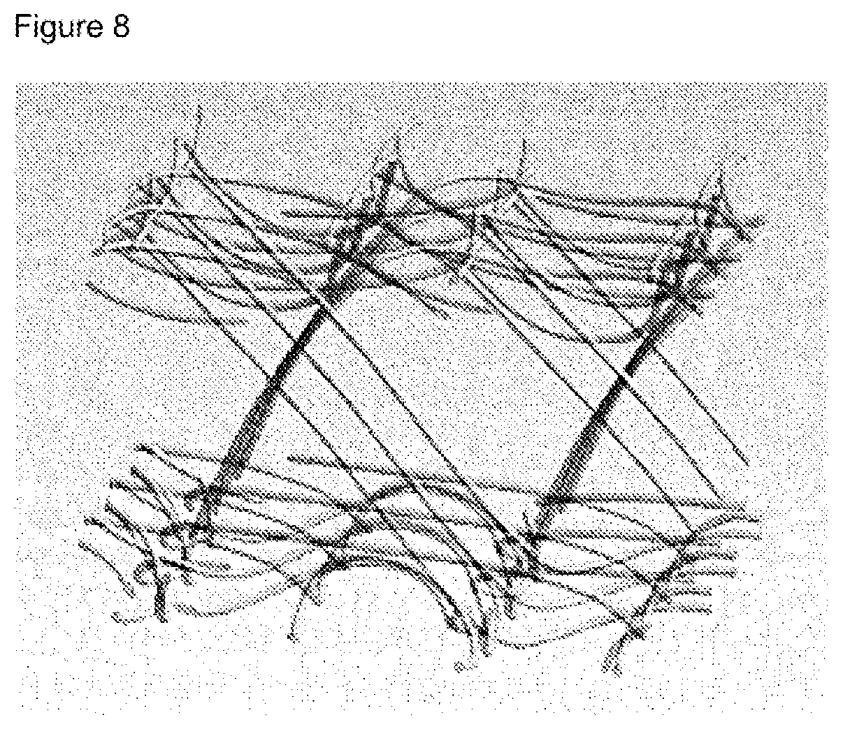 Patent US12611662 Figure 5 – Noble metal net for catalyzing gas phase reactions, production method for same, and use of same in an ammonia oxidation method