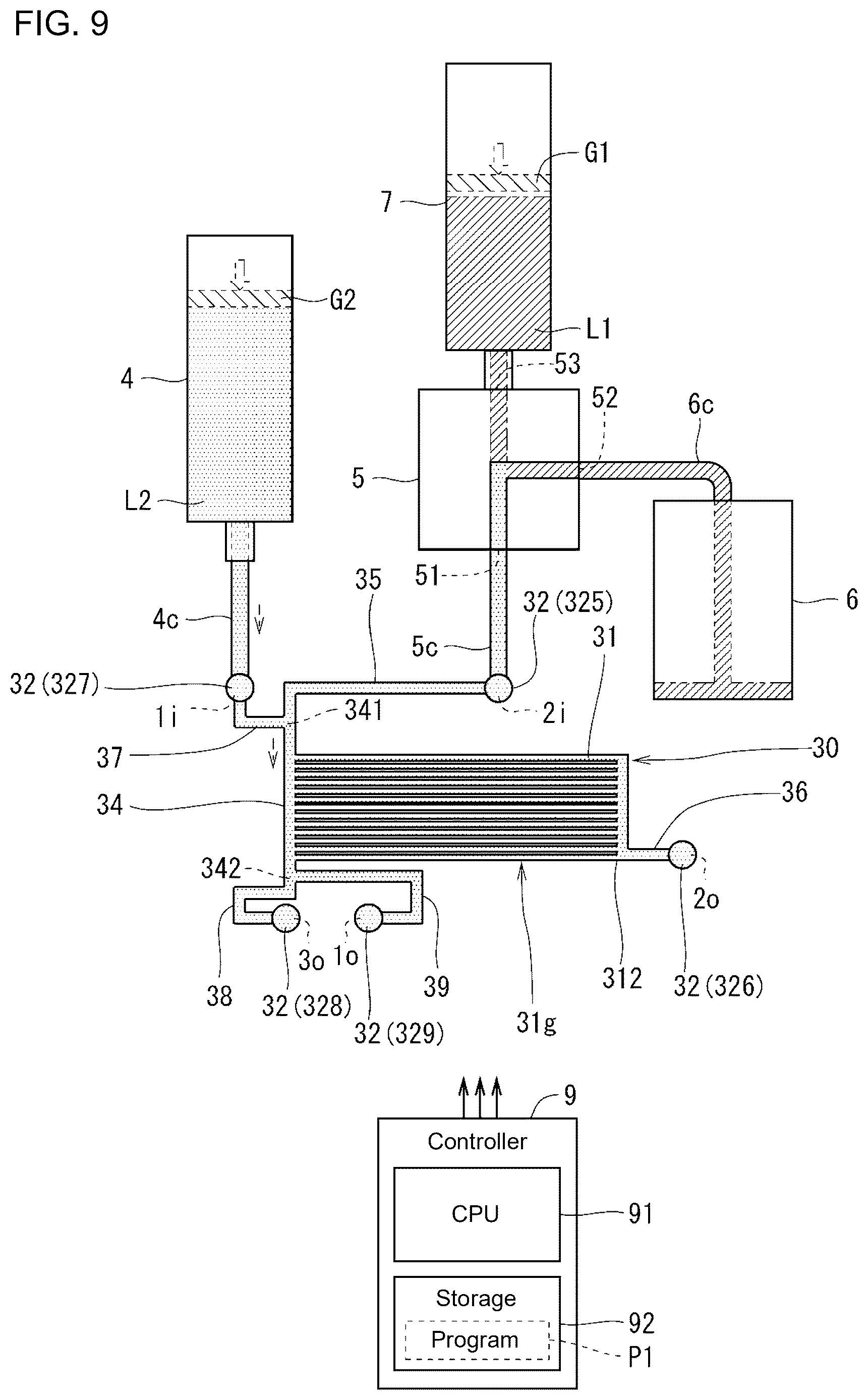 Patent US12611672 Figure 8 – Method for introducing liquid into flow path device