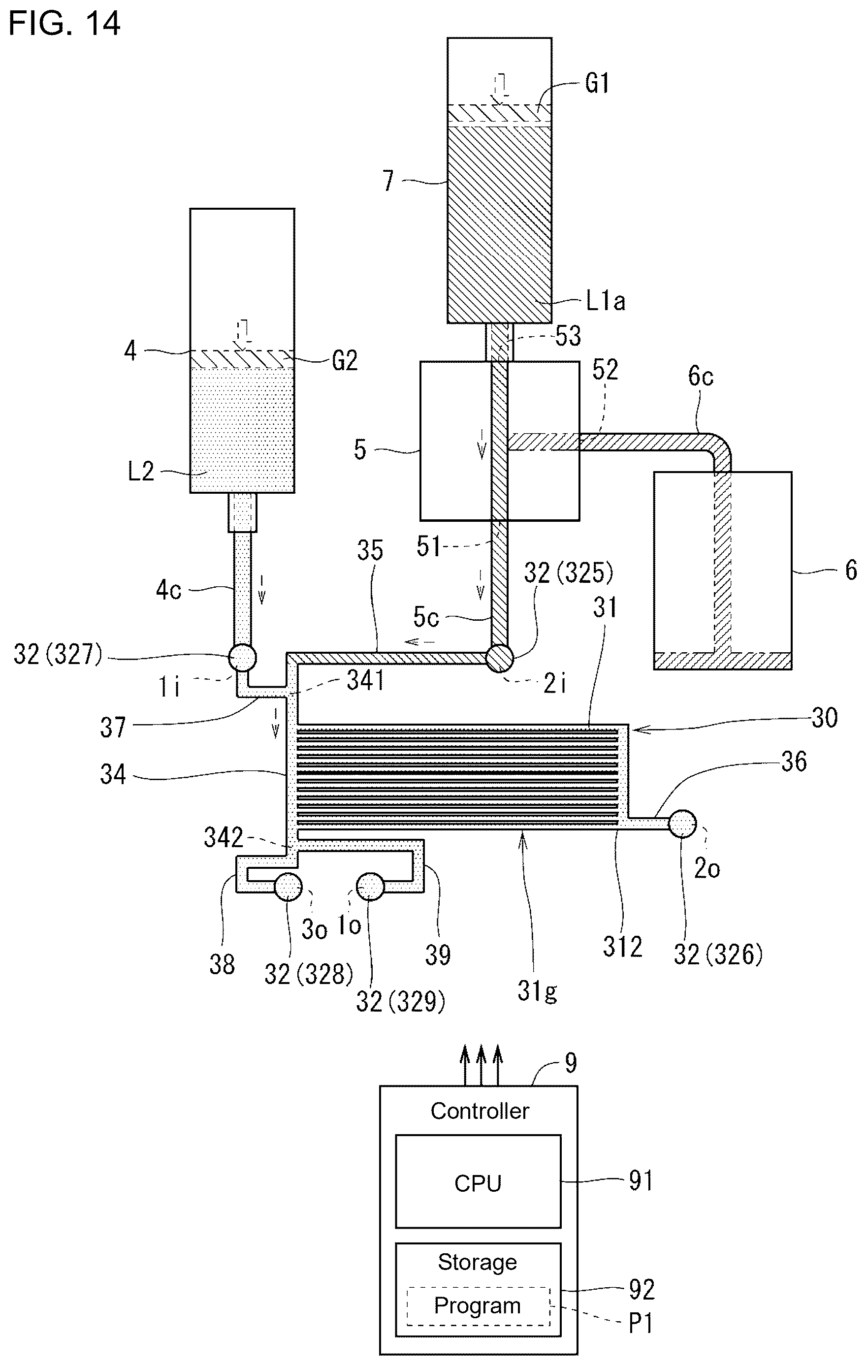 Patent US12611672 Figure 13 – Method for introducing liquid into flow path device