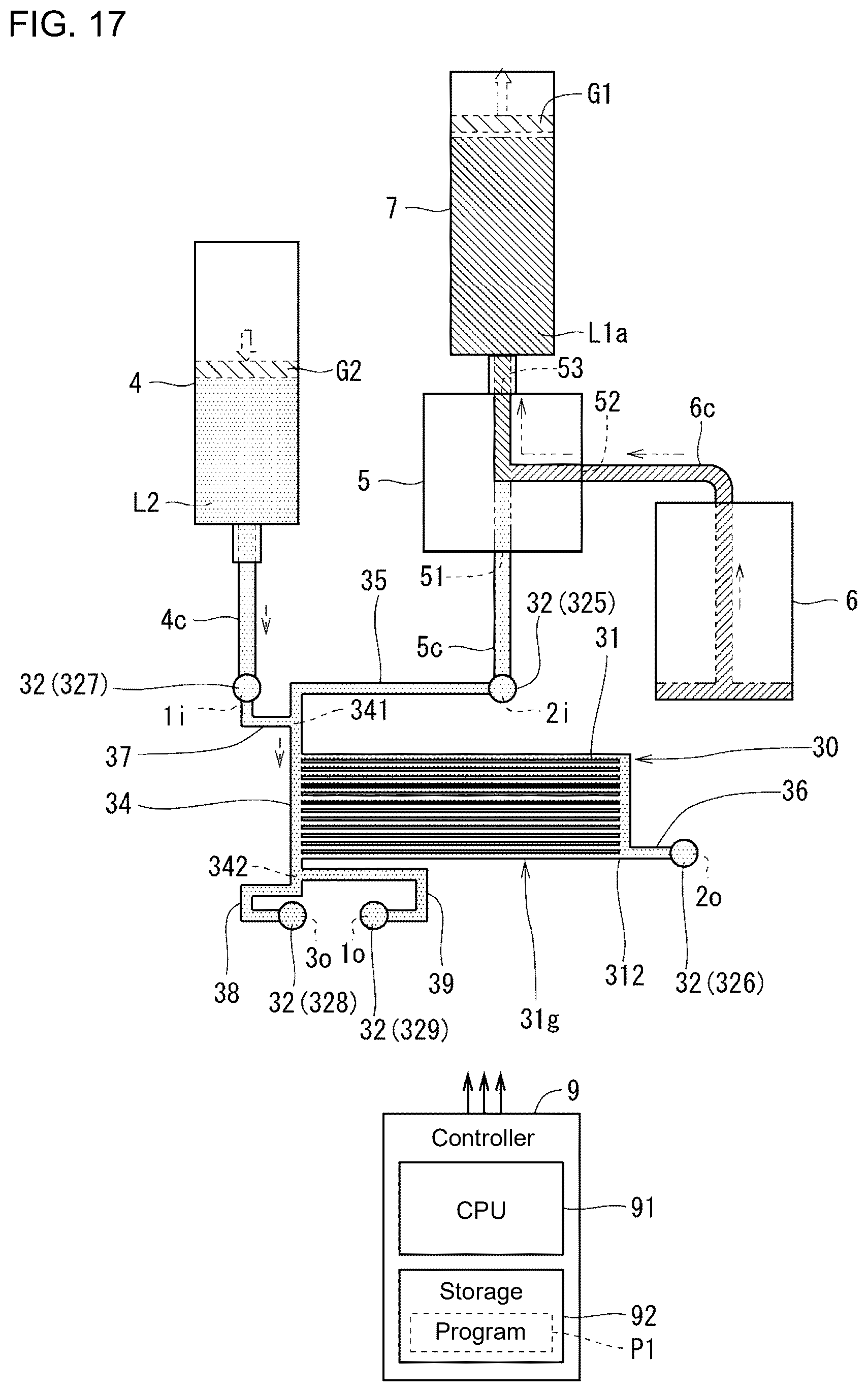 Patent US12611672 Figure 16 – Method for introducing liquid into flow path device