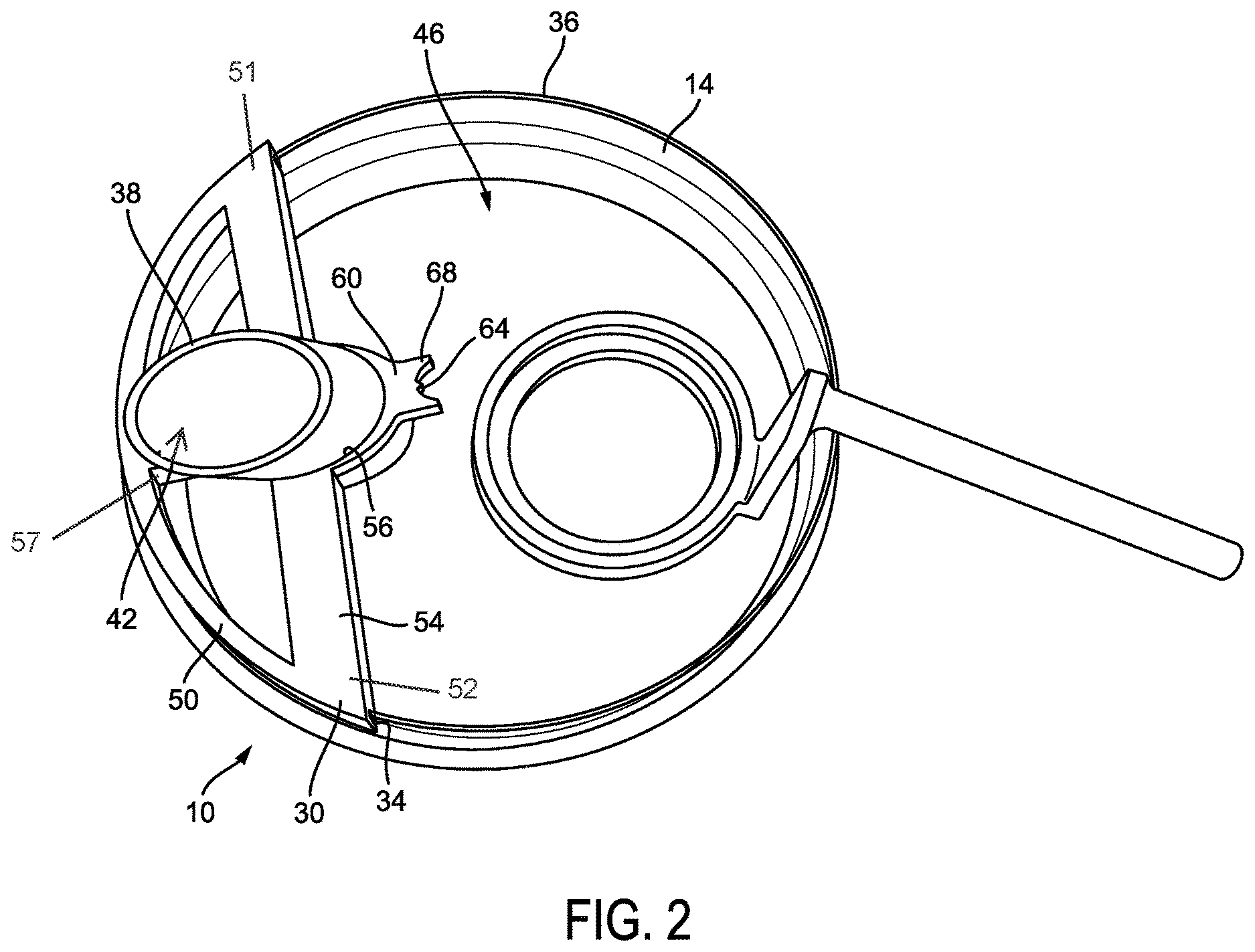 Patent US12611673 Figure 2 – Integrated container adapter for photoacoustic microscopy