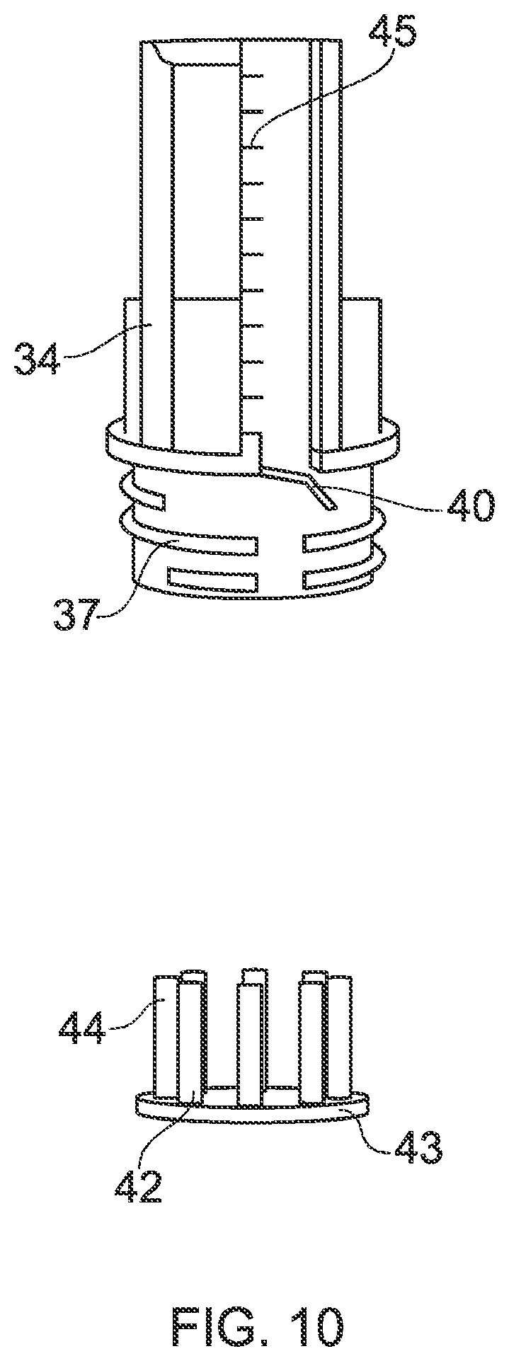 Patent US12611674 Figure 8 – Fluid delivery consumable for delivering a fluid to a bioreactor