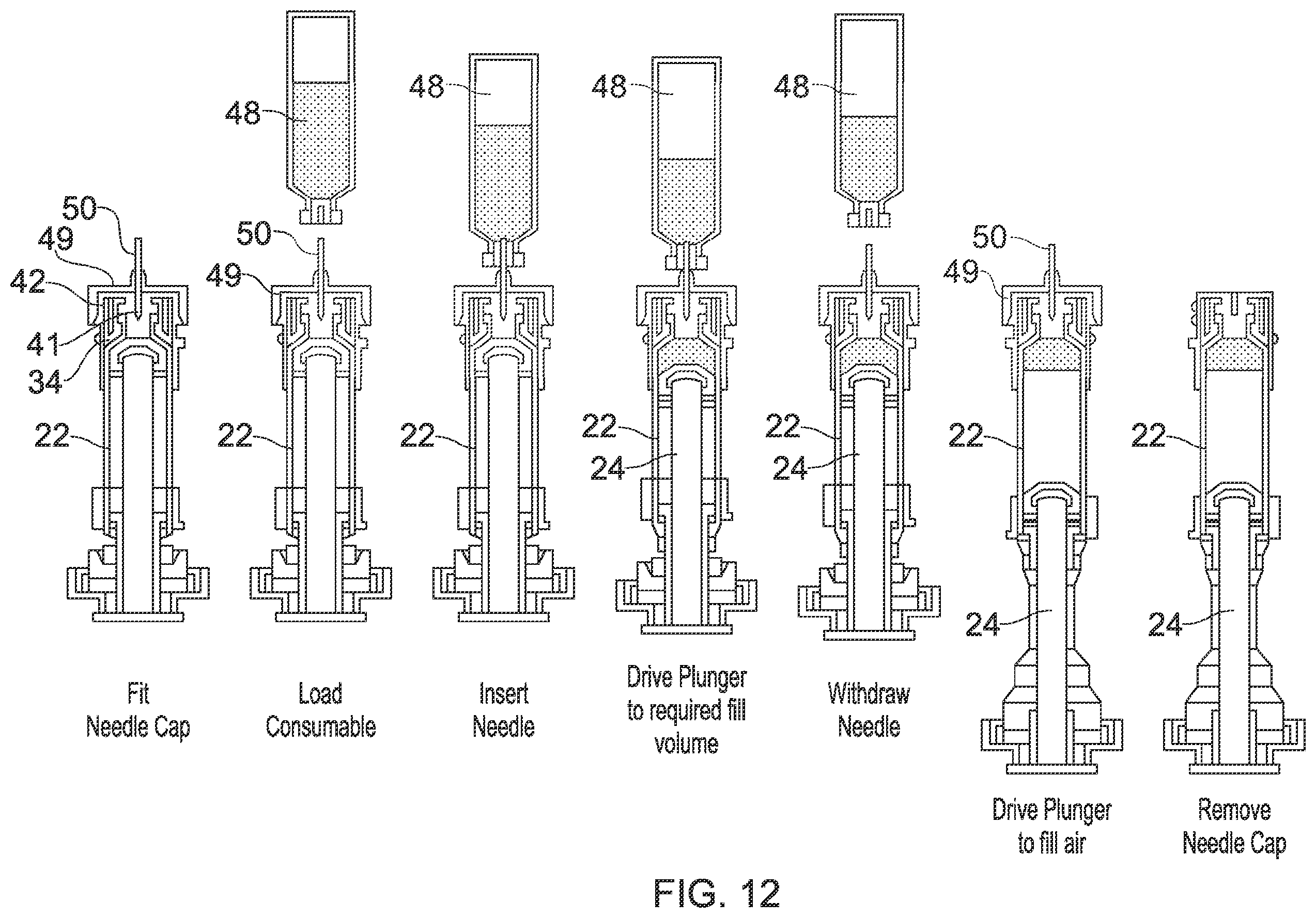 Patent US12611674 Figure 10 – Fluid delivery consumable for delivering a fluid to a bioreactor