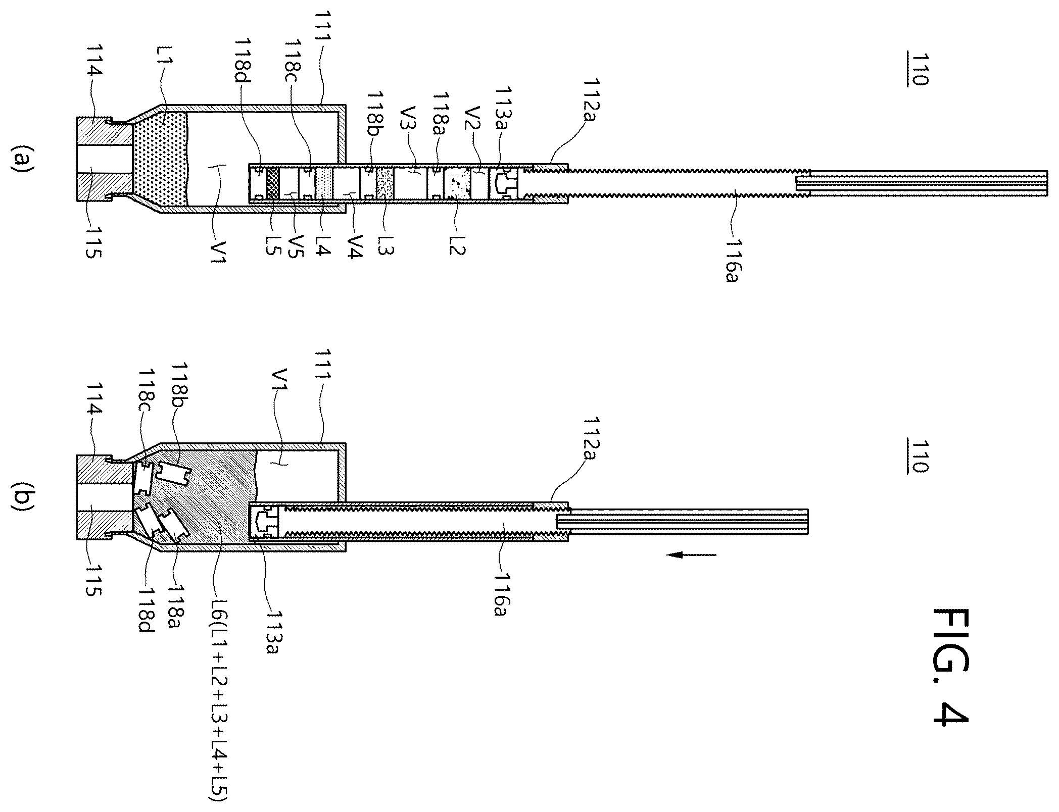 Patent US12611675 Figure 4 – Multi-chamber cartridge and nucleic acid extraction module comprising the same