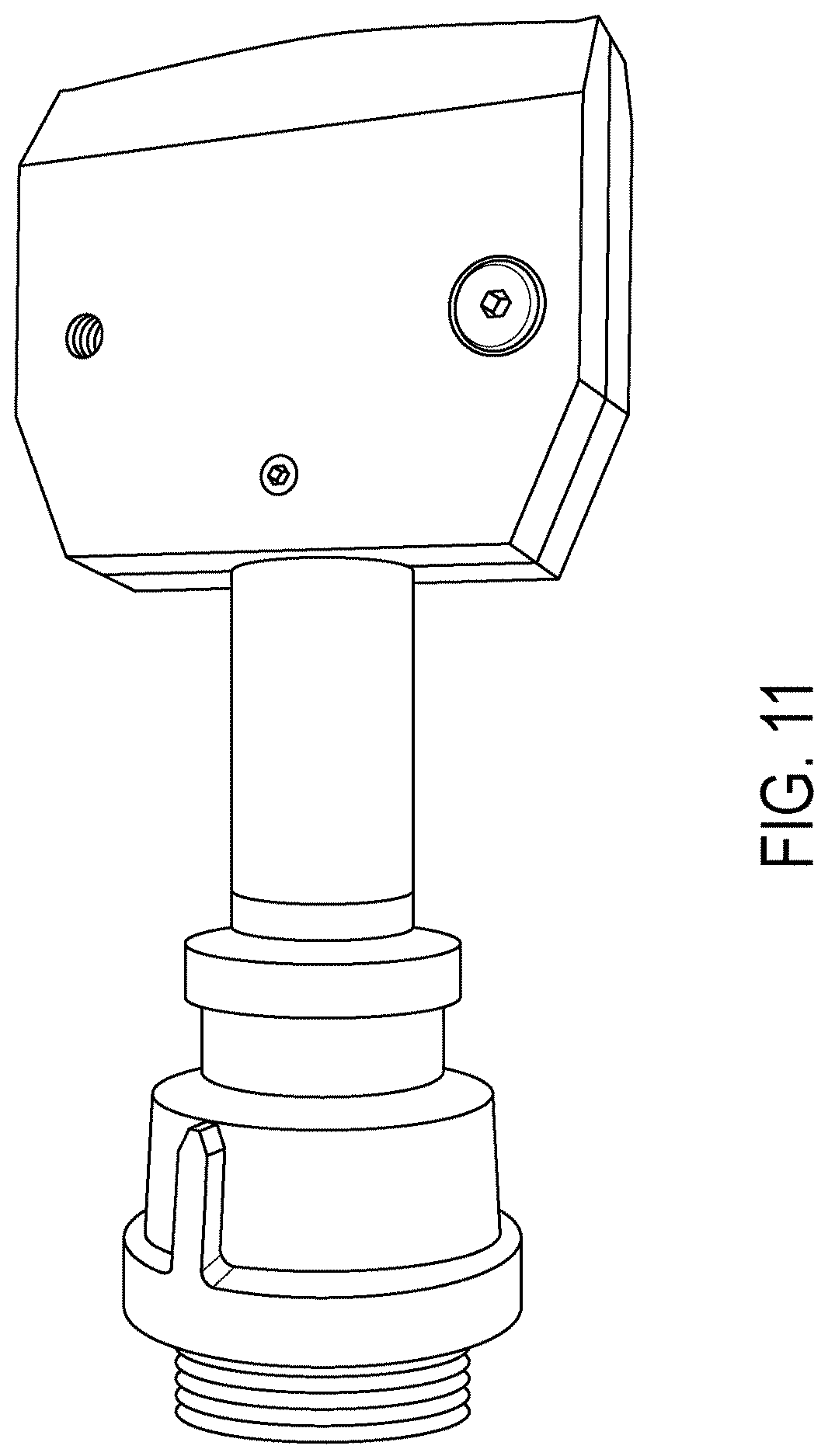 Patent US12611681 Figure 9 – Foam nozzle spreader tip