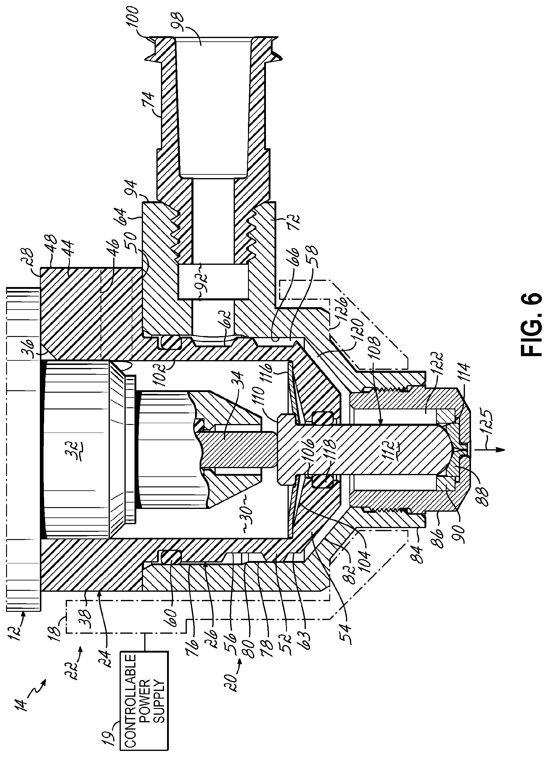 Patent US12611683 Figure 6 – Jet cartridges for jetting fluid material, and related methods
