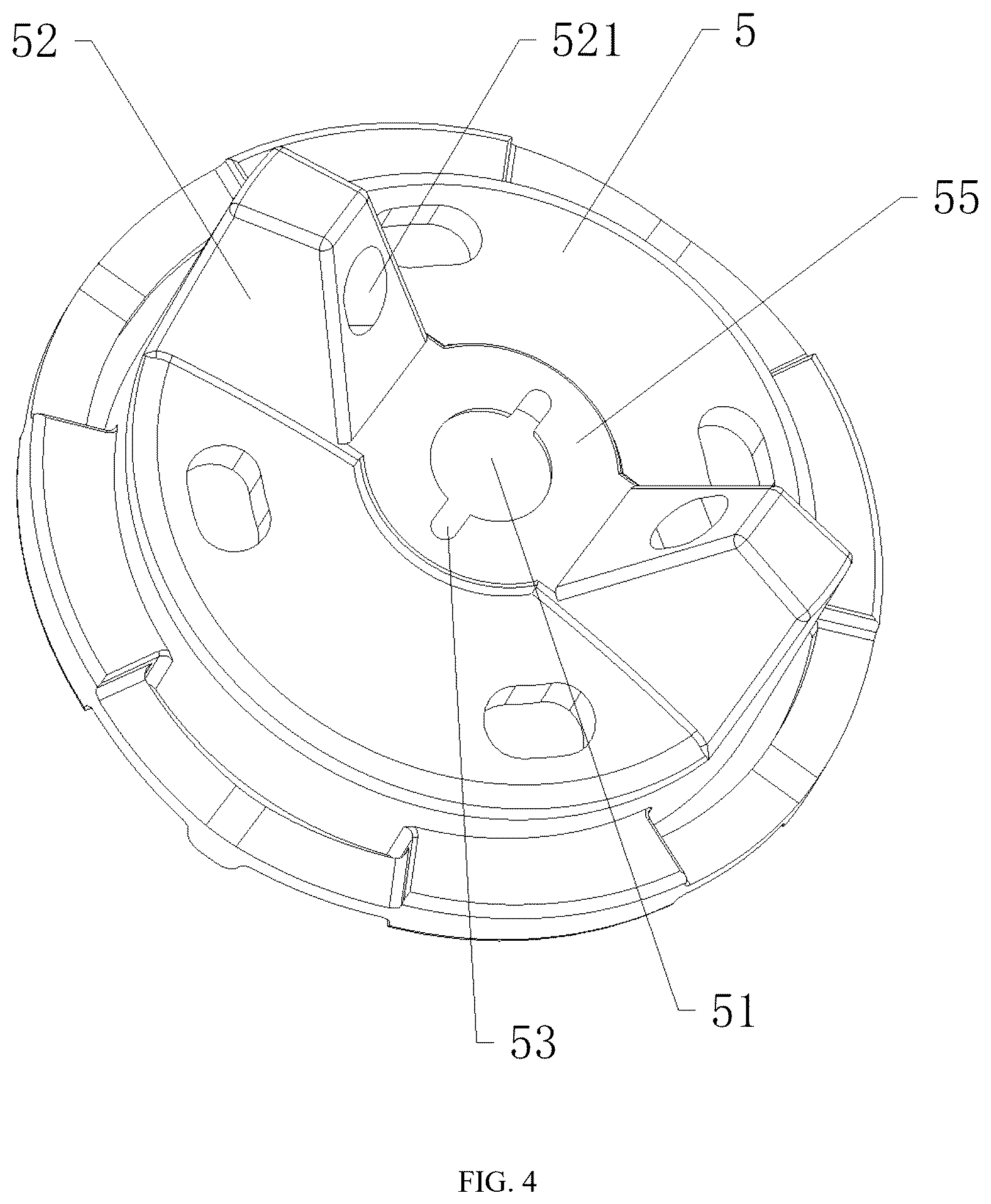 Patent US12611685 Figure 4 – Atomizing spray gun