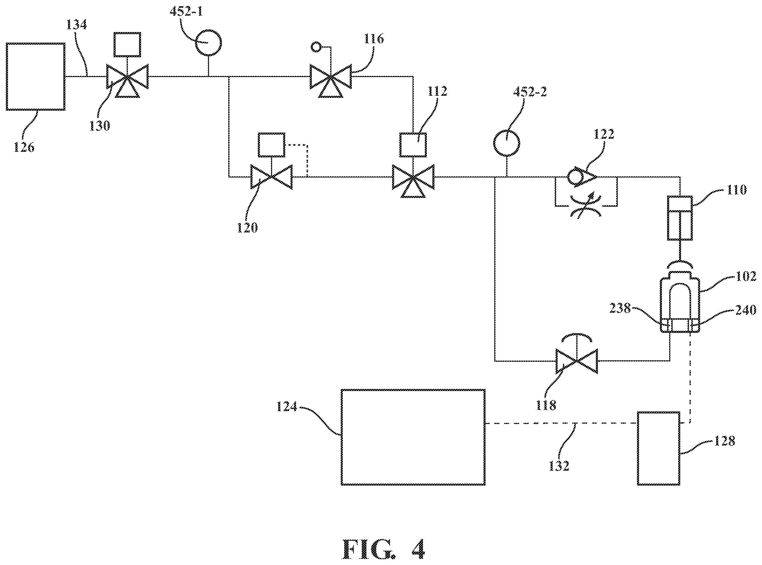 Patent US12611686 Figure 5 – Reclaiming paint cartridge delivery control liquid