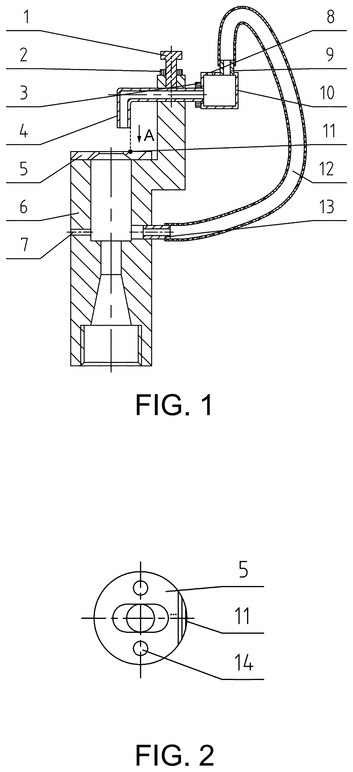 Patent US12611689 — Method for quickly determining position of signal mouthpiece of spraying equipment — Figure 1