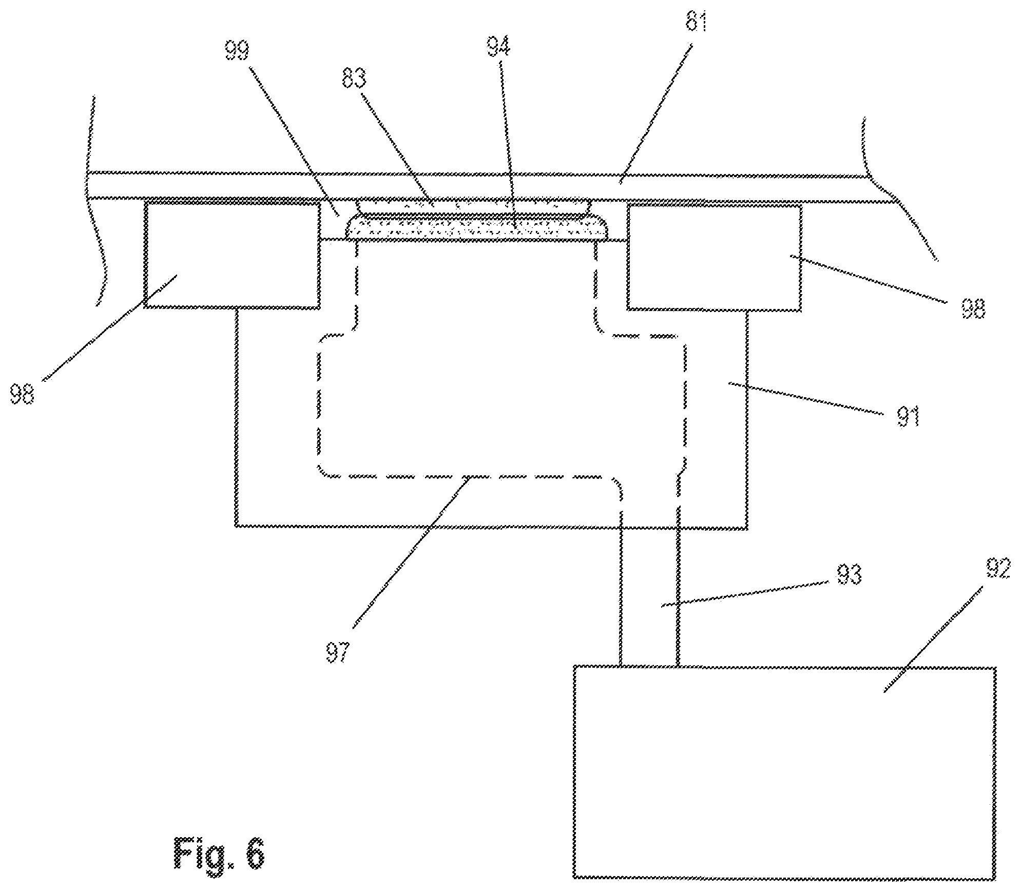 Patent US12611692 Figure 6 – Systems and methods for applying dots of different adhesives to moving roofing shingle stock