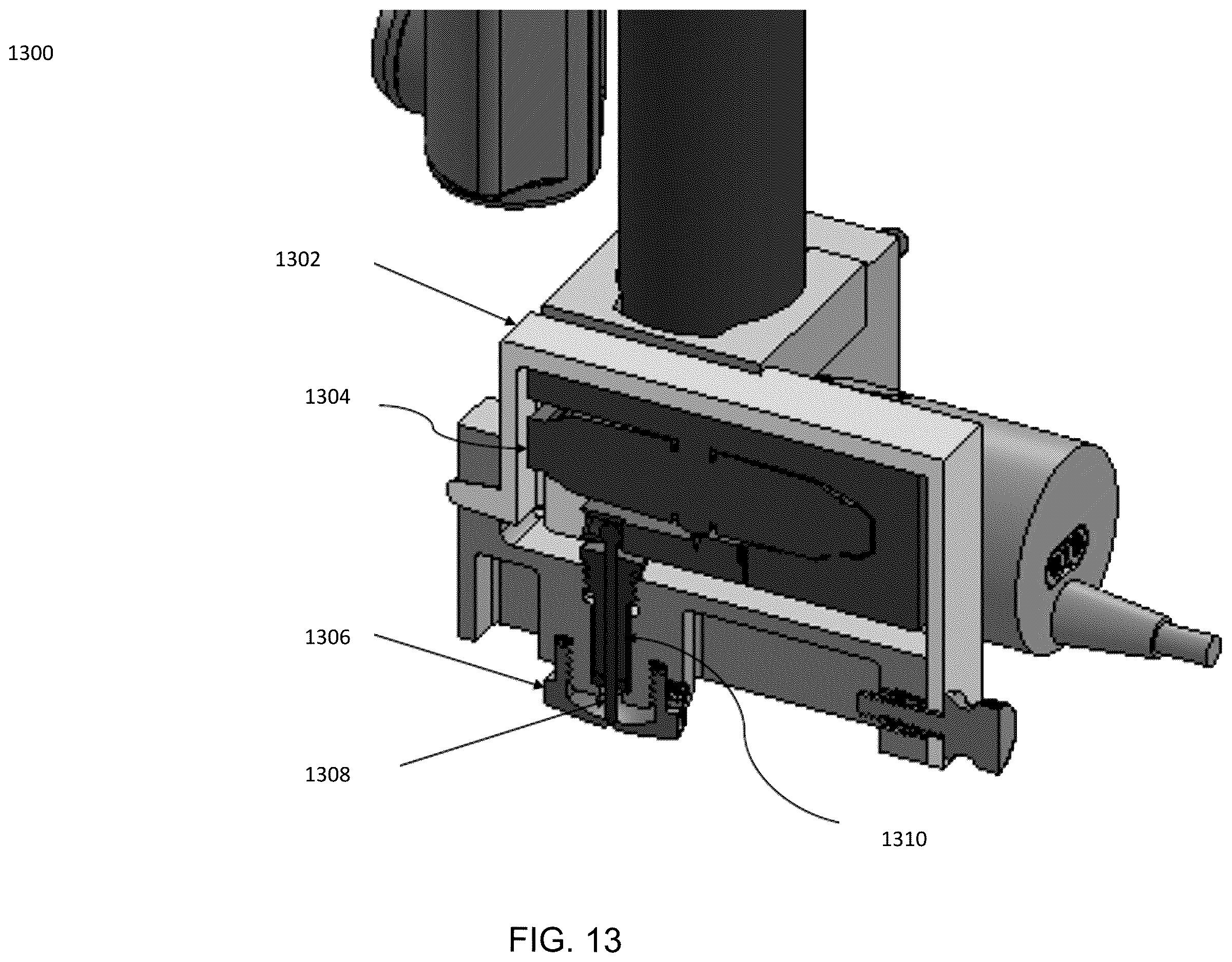 Patent US12611695 Figure 13 – Piezo-actuated valve and dispense cassette