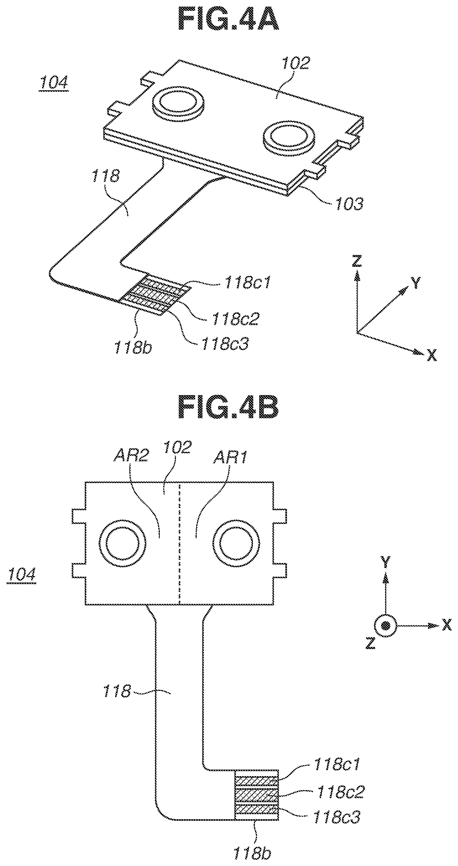 Patent US12611696 Figure 4 – Vibratory actuator and electronic device