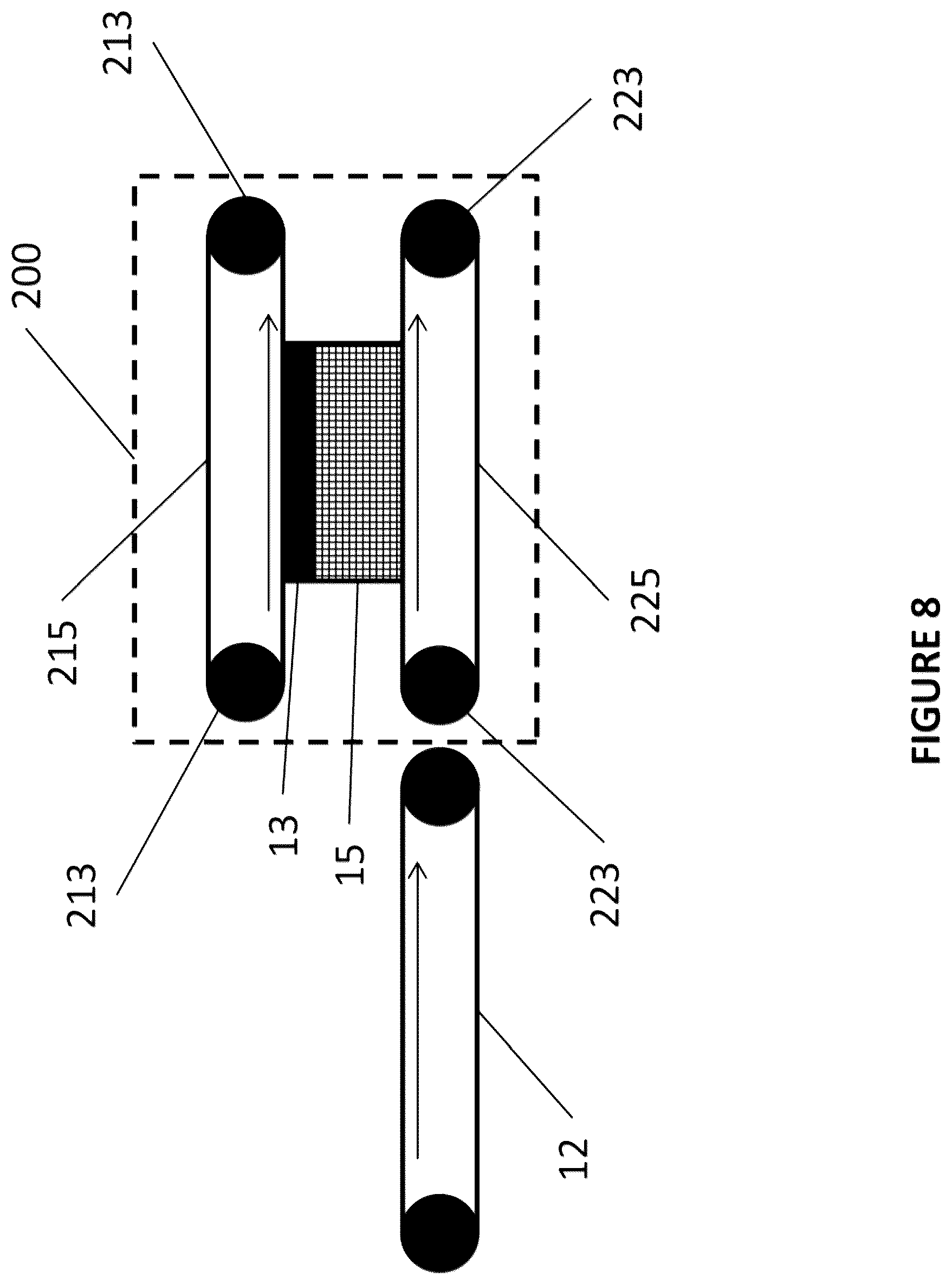 Patent US12611702 Figure 8 – Apparatus for righting animal cages from a washing device