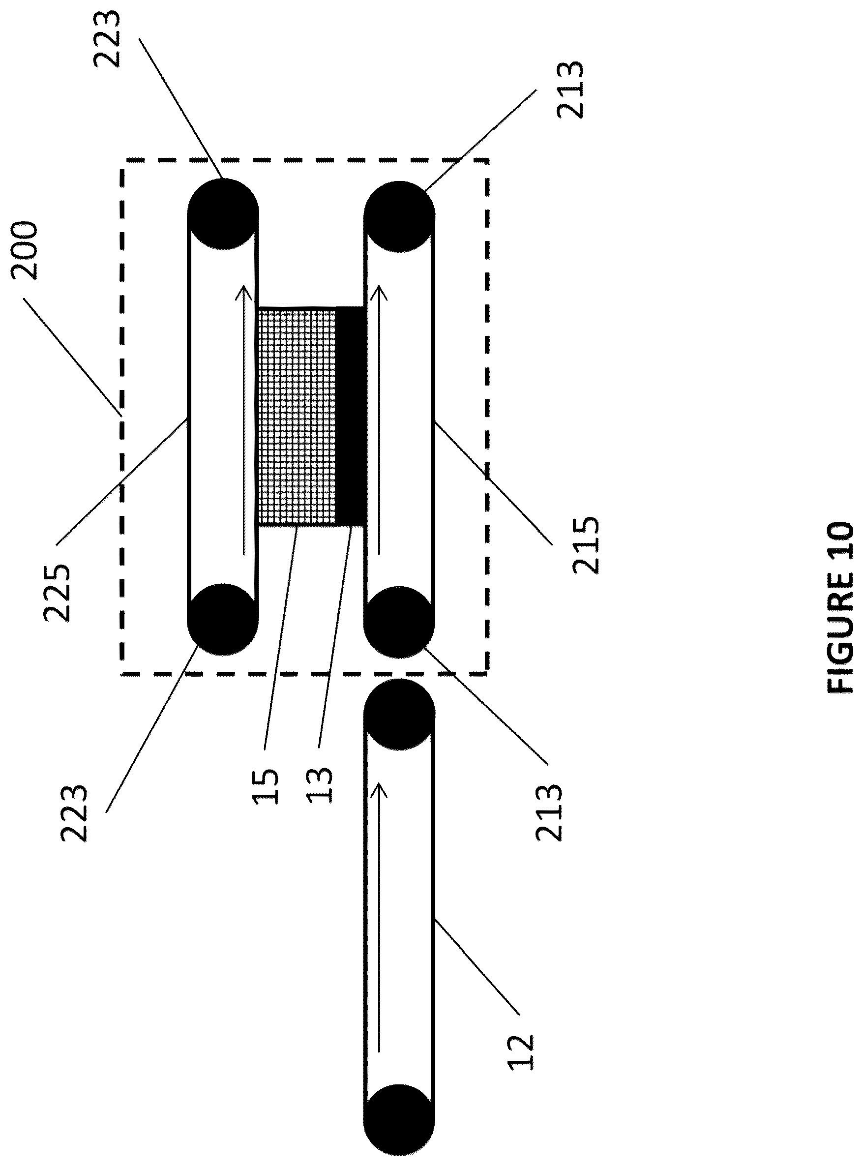 Patent US12611702 Figure 10 – Apparatus for righting animal cages from a washing device