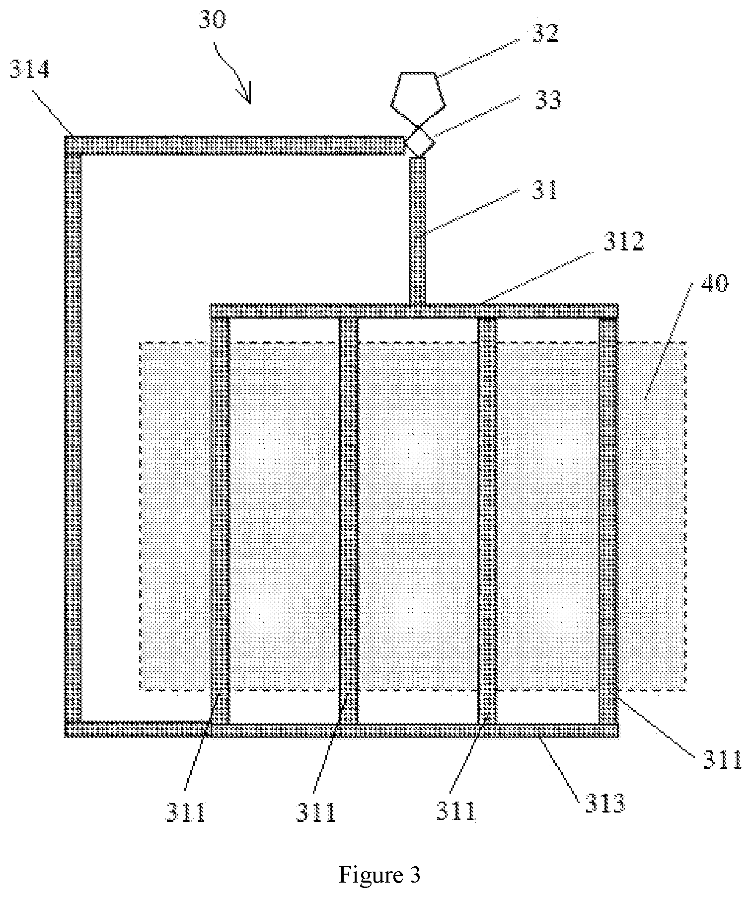 Patent US12611703 Figure 2 – Device and method for desalination and salt control of lake or reservoir embankment