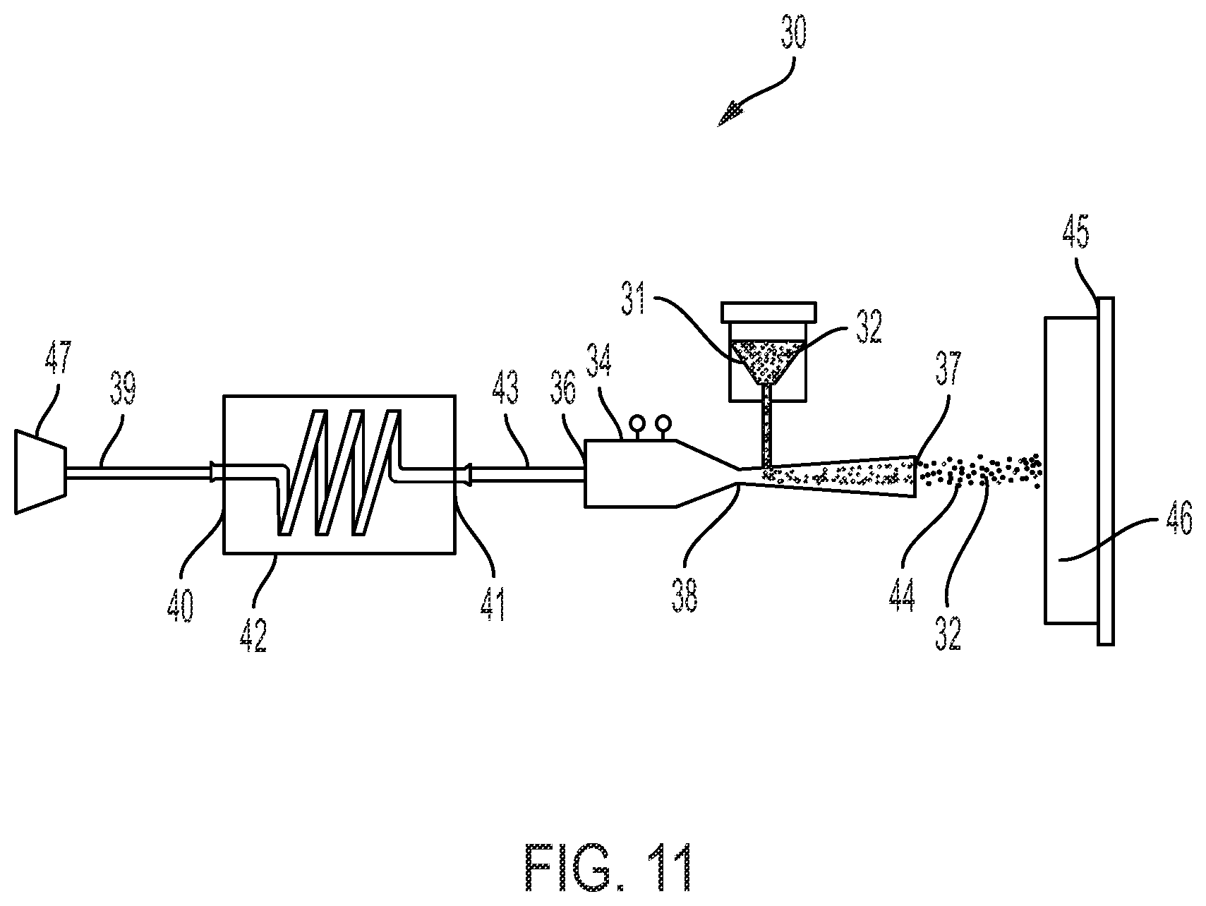 Patent US12611712 Figure 6 – Cold spray additive manufacturing of multi-material electrical contacts