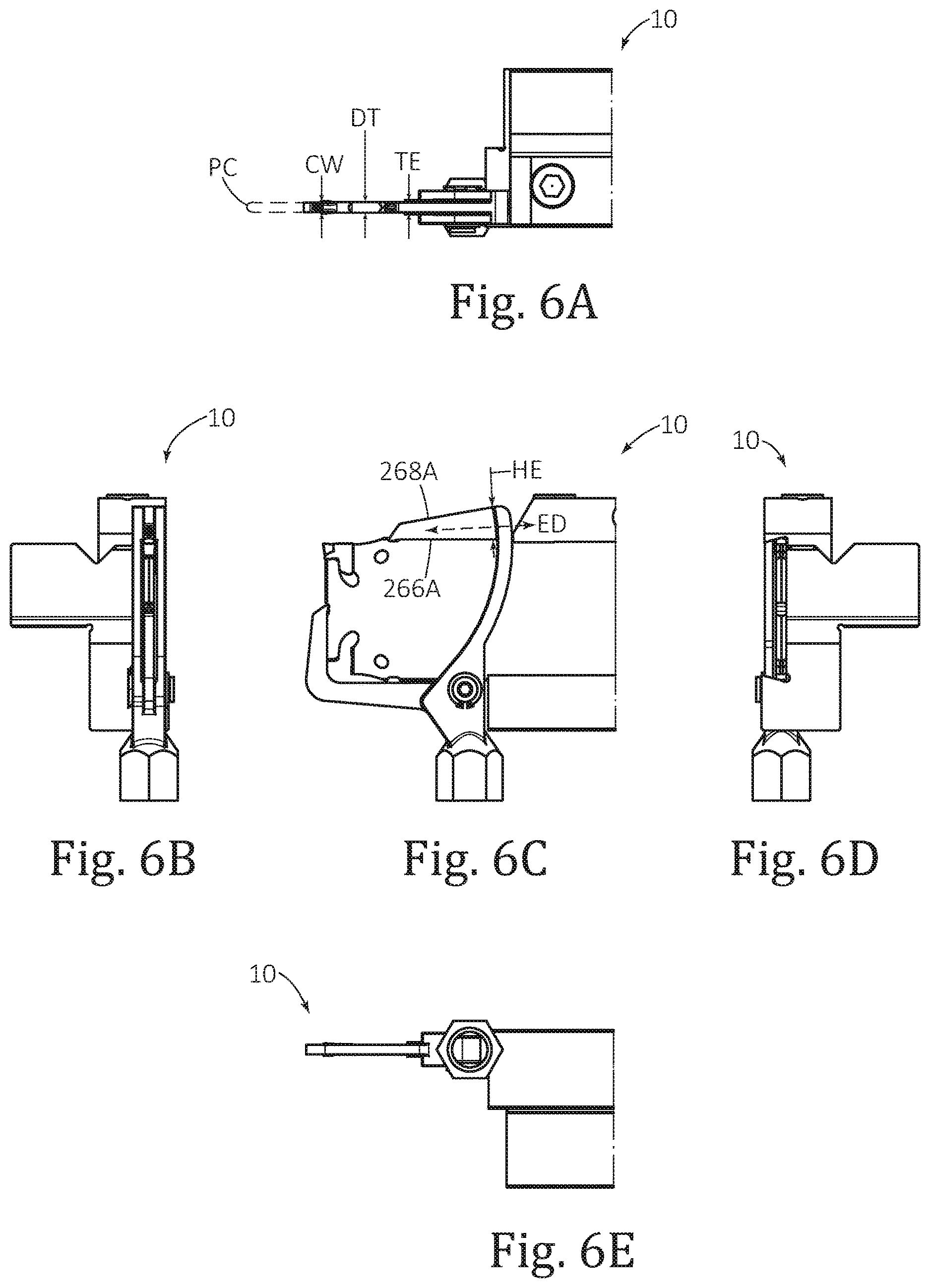 Patent US12611718 Figure 5 – Coolant conduit for a parting-off tool assembly