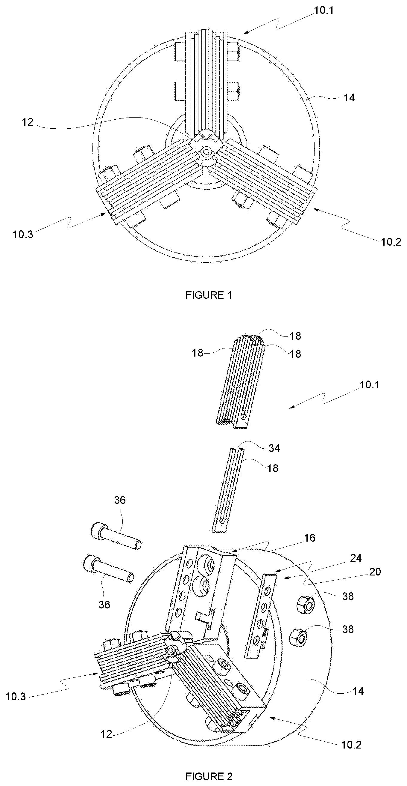 Patent US12611720 Figure 1 – Chuck jaw