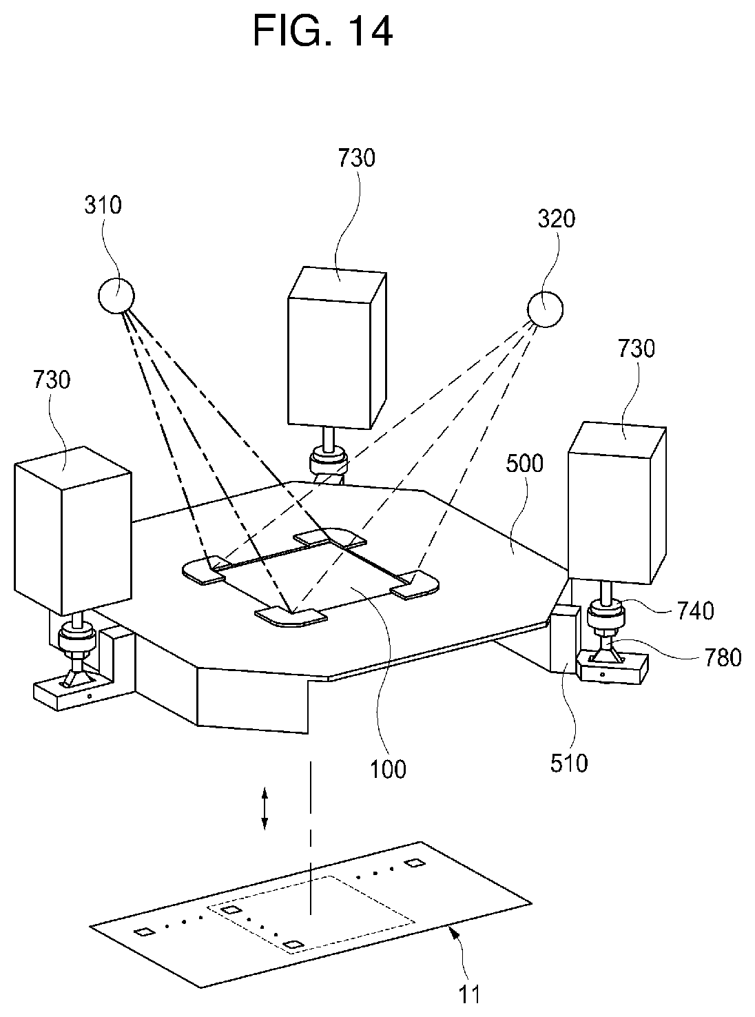 Patent US12611721 Figure 13 – Laser reflow apparatus and laser reflow method