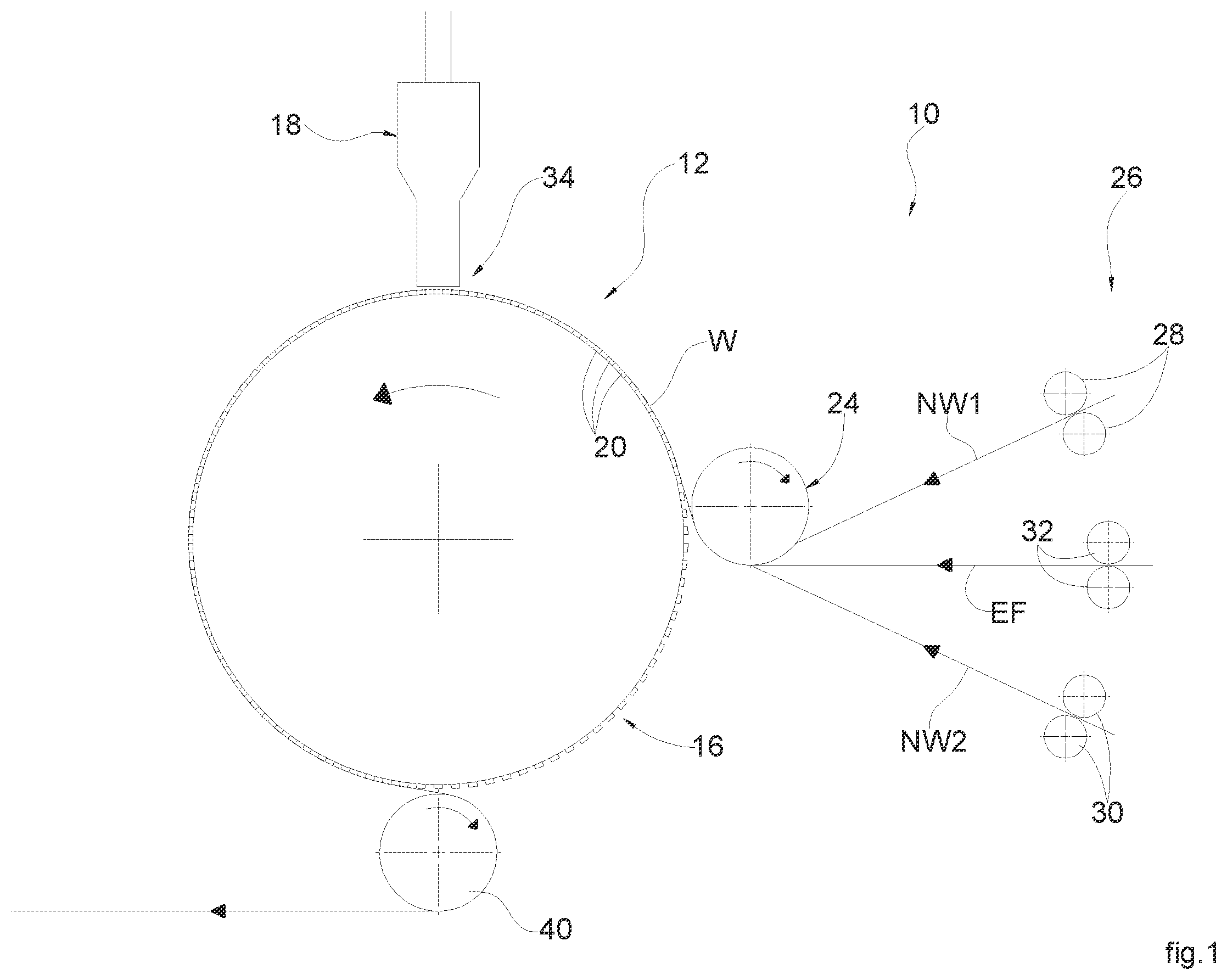 Patent US12611724 — Method of monitoring the quality of absorbent sanitary articles, related production line and computer-program product — Figure 1