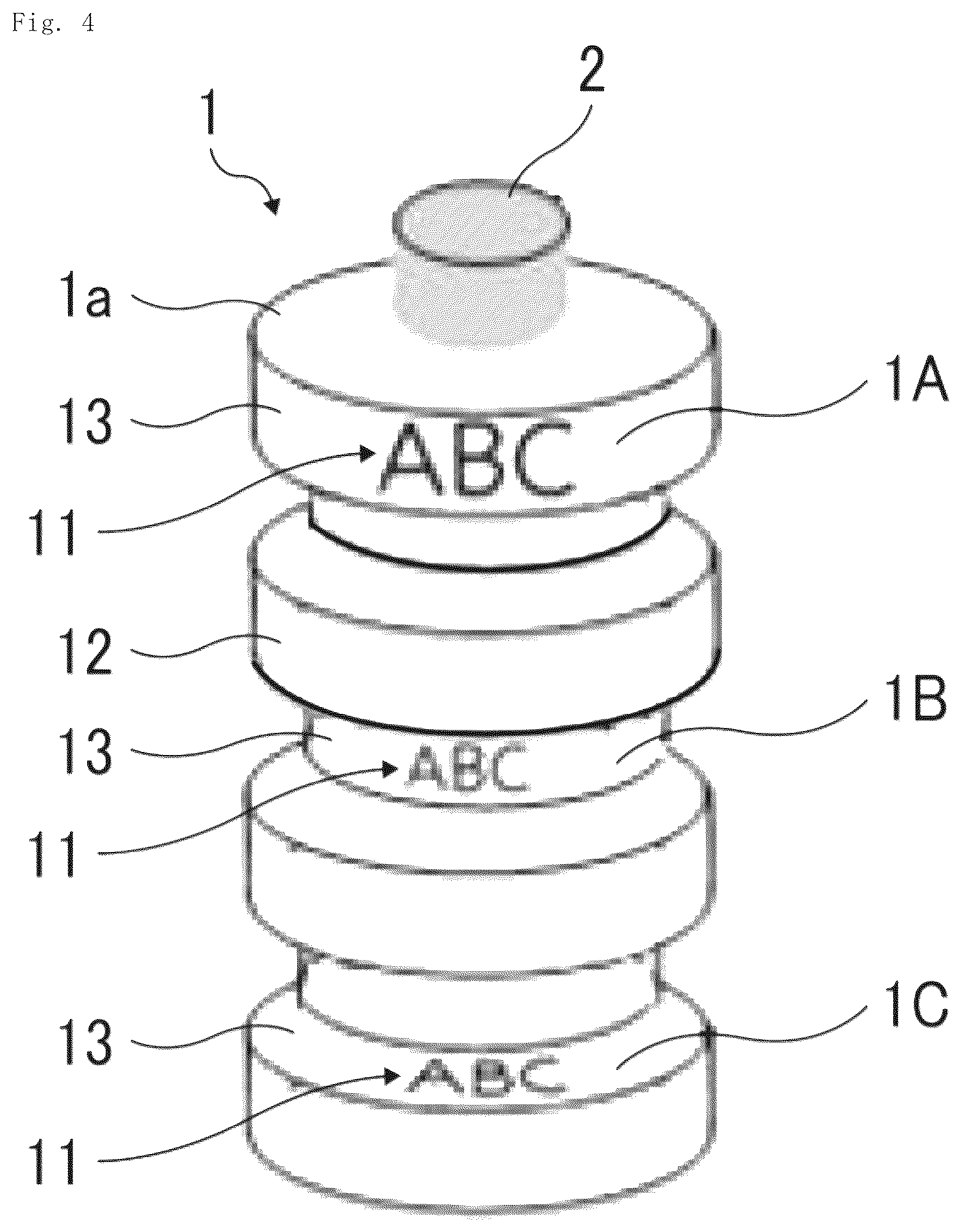 Patent US12611727 Figure 4 – Pattern forming apparatus for base material, pattern forming method, base material, and container