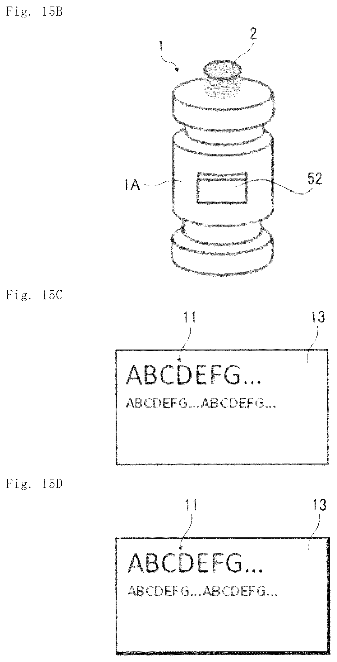 Patent US12611727 Figure 15 – Pattern forming apparatus for base material, pattern forming method, base material, and container