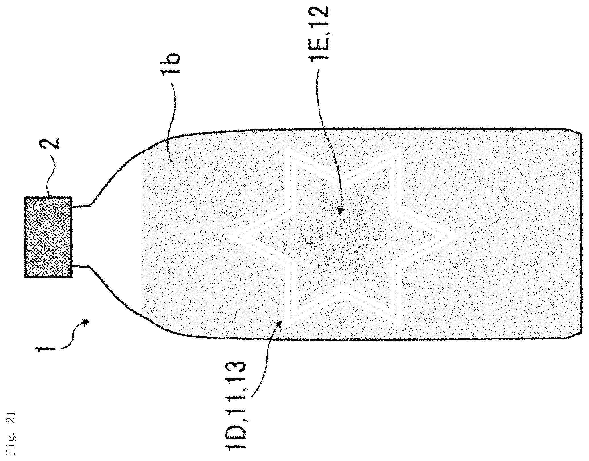 Patent US12611727 Figure 20 – Pattern forming apparatus for base material, pattern forming method, base material, and container