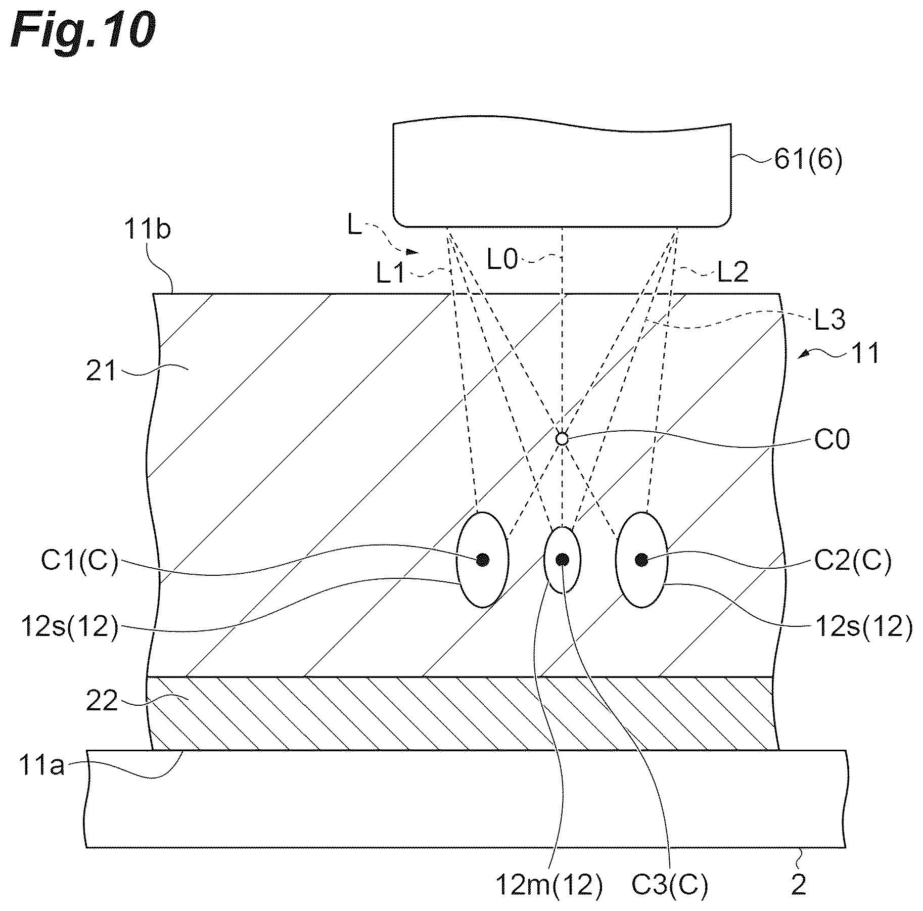 Patent US12611730 Figure 10 – Laser machining apparatus and laser machining method