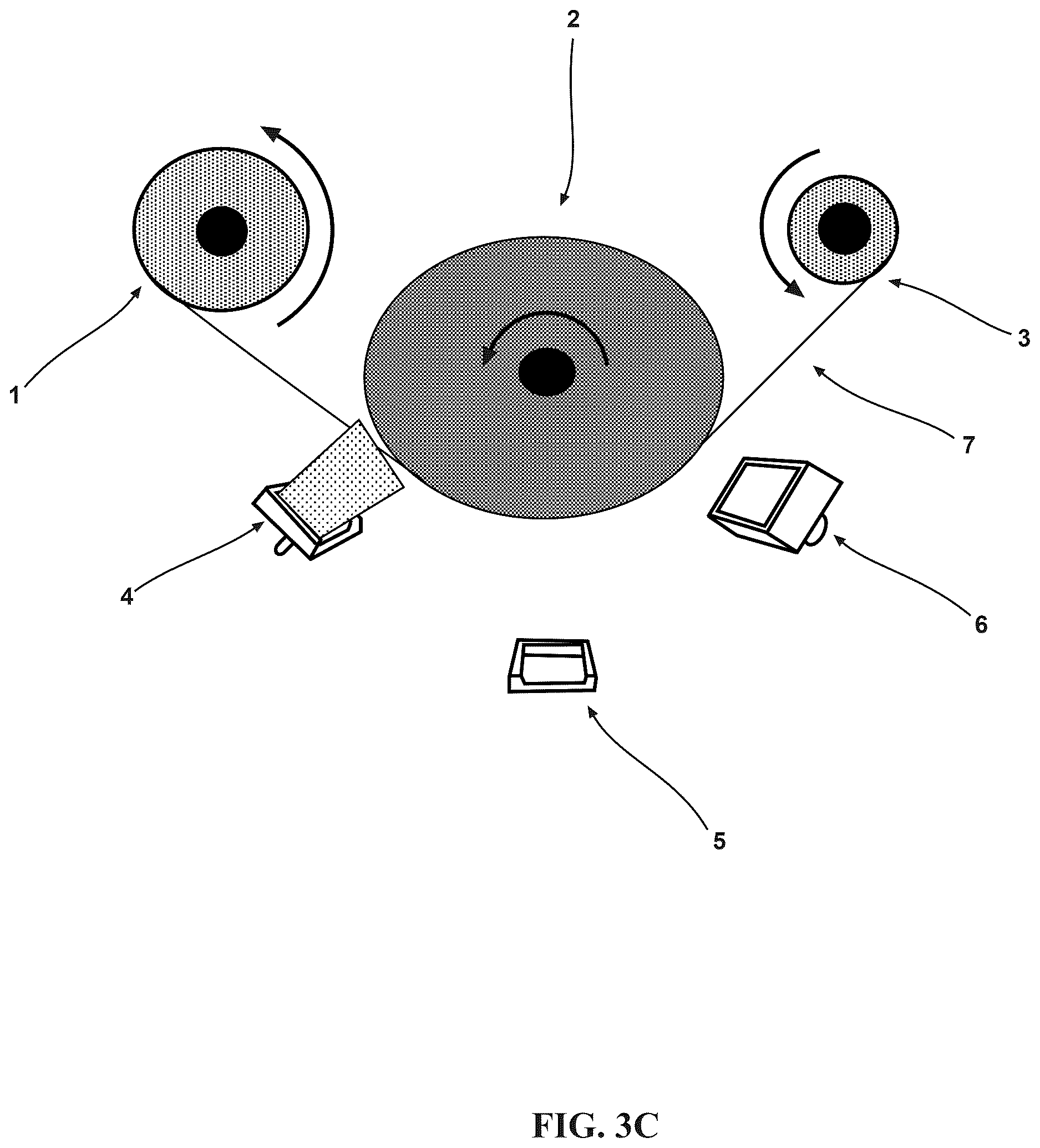 Patent US12611732 Figure 5 – Process of making components for electronic and optical devices using laser processing on a patterned conductive film