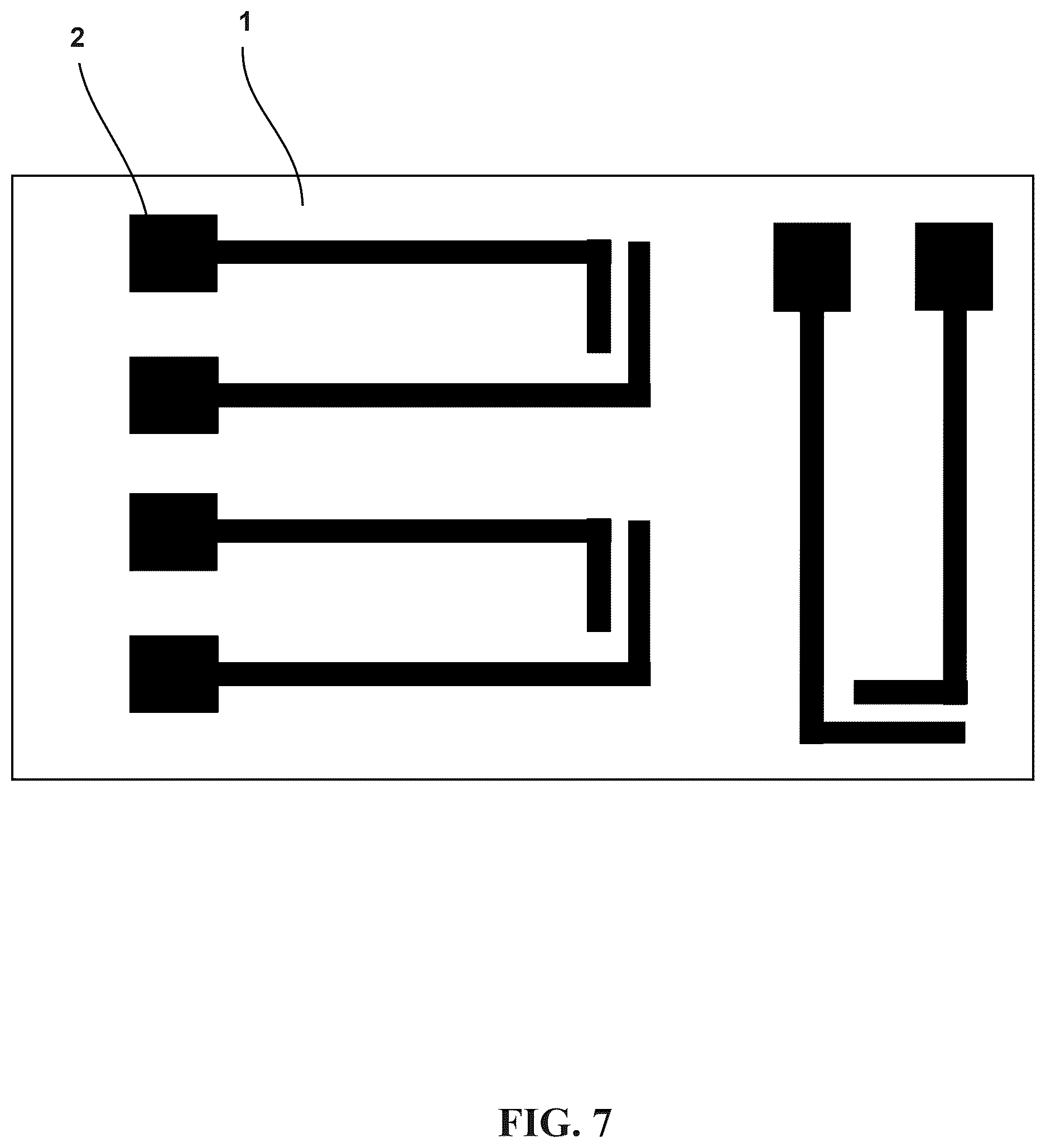 Patent US12611732 Figure 10 – Process of making components for electronic and optical devices using laser processing on a patterned conductive film