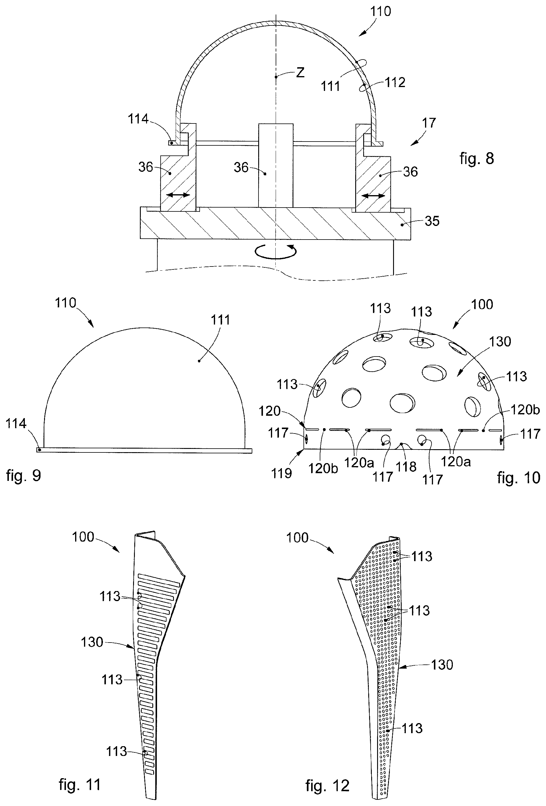 Patent US12611735 Figure 4 – Automated laser cutting station for the production of semifinished components, semi-finished component and relative production method