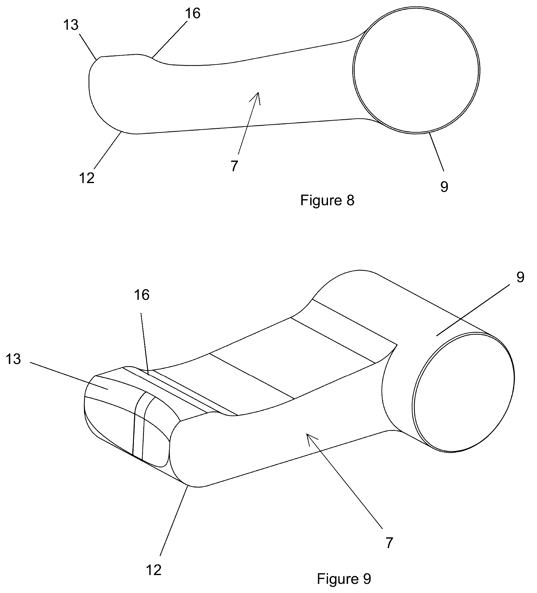 Patent US12611742 Figure 5 – Fastening arrangement for a processing machine