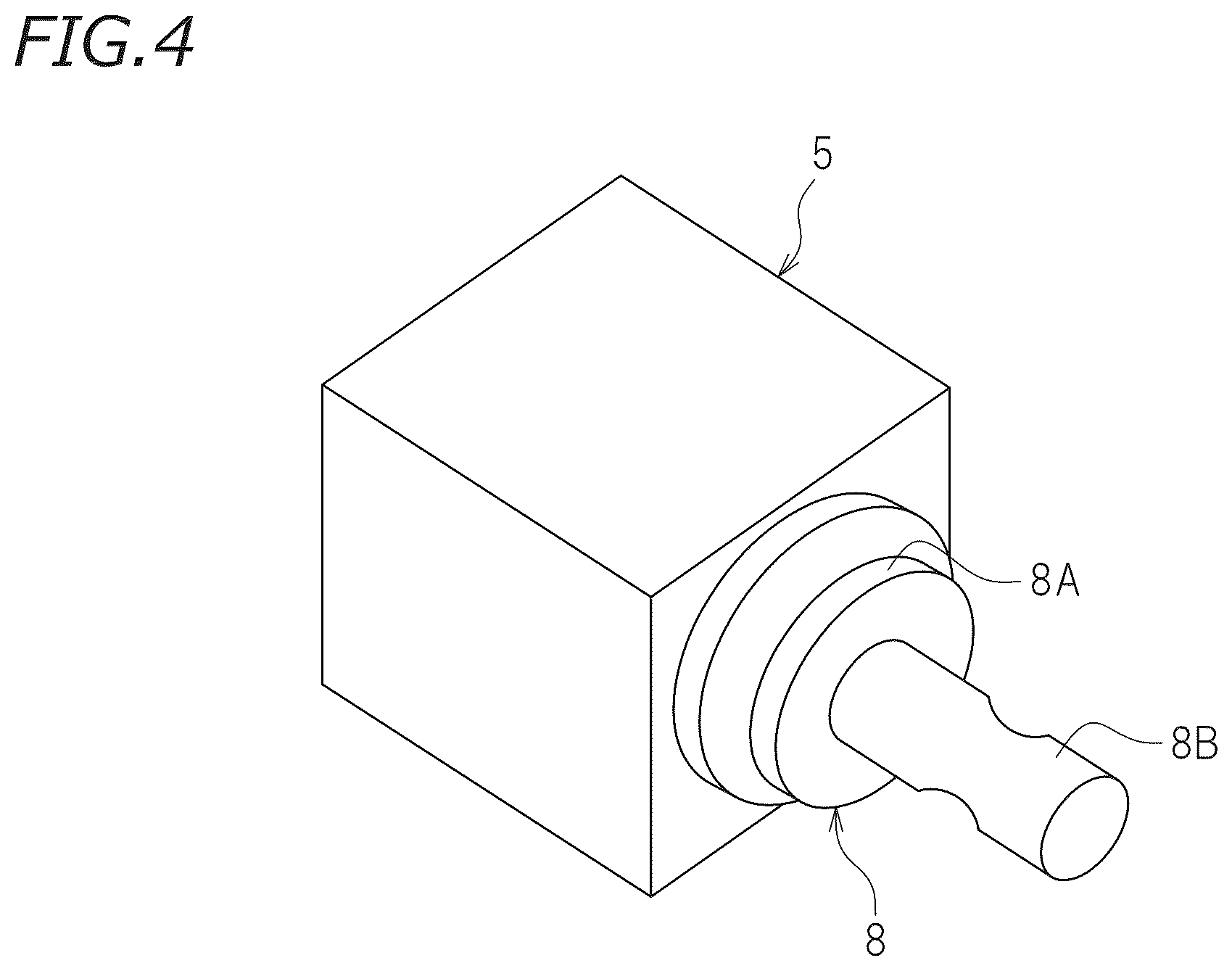 Patent US12611744 Figure 4 – Spindle and cutting apparatus including the same
