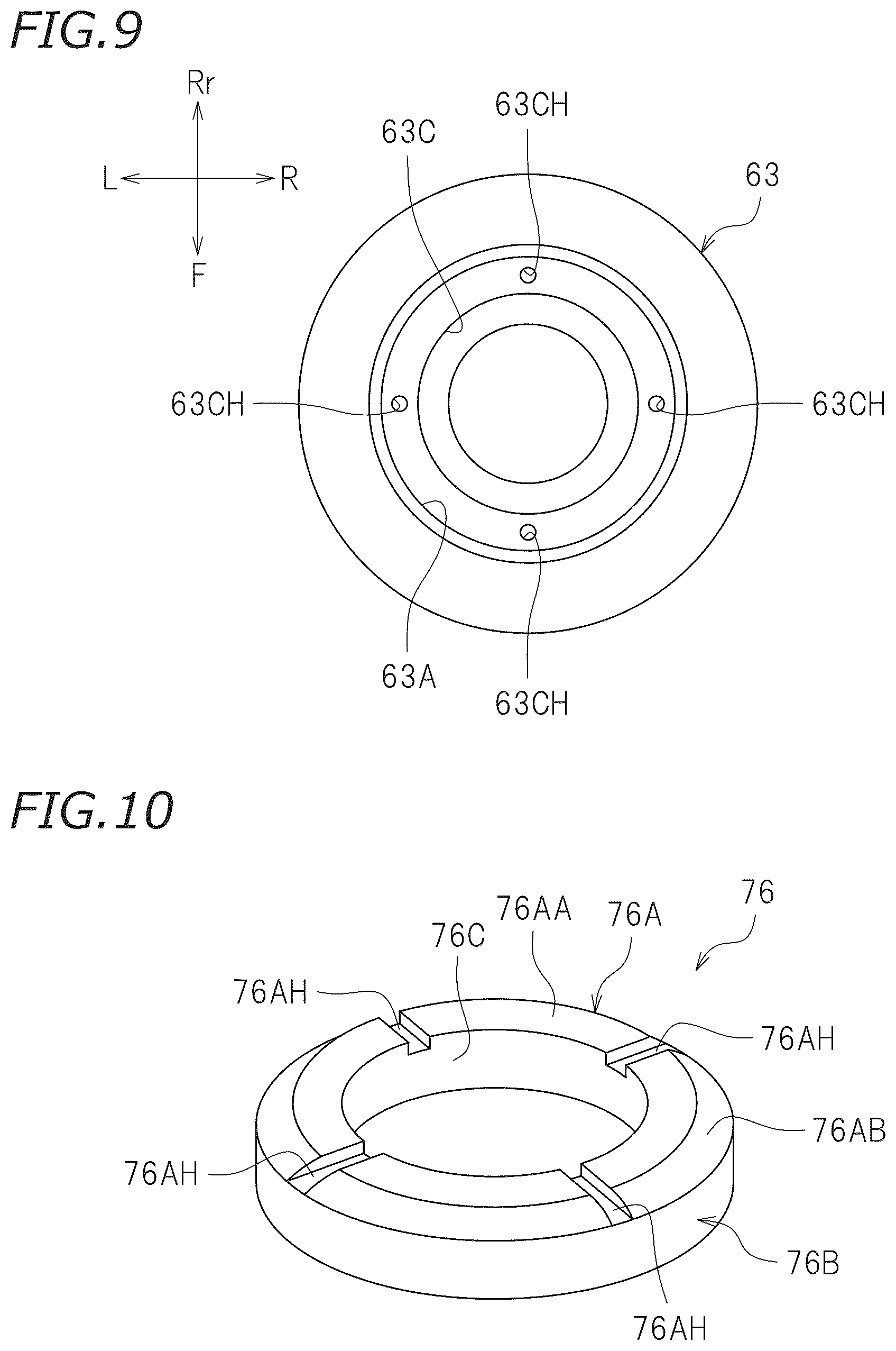 Patent US12611744 Figure 9 – Spindle and cutting apparatus including the same
