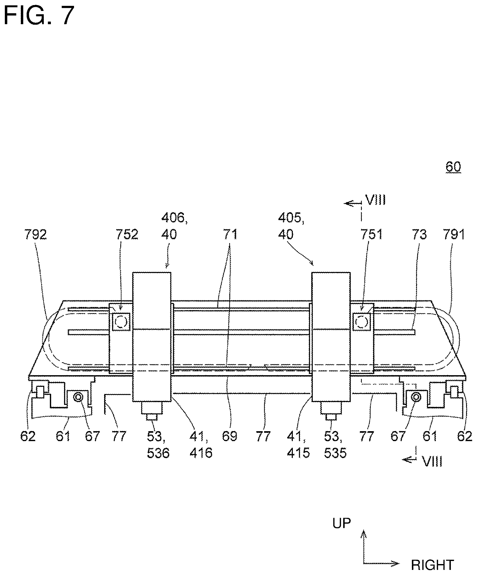 Patent US12611745 Figure 7 – Indexing processing machine