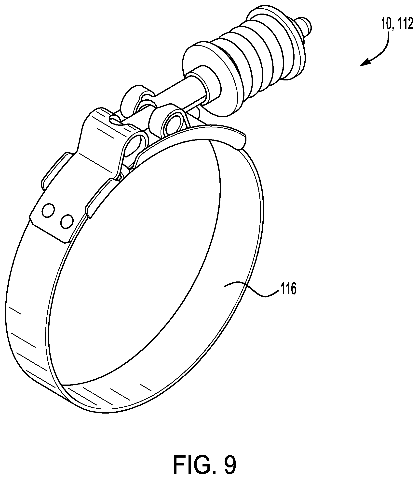 Patent US12611749 Figure 6 – Clamp with first and second metal layers