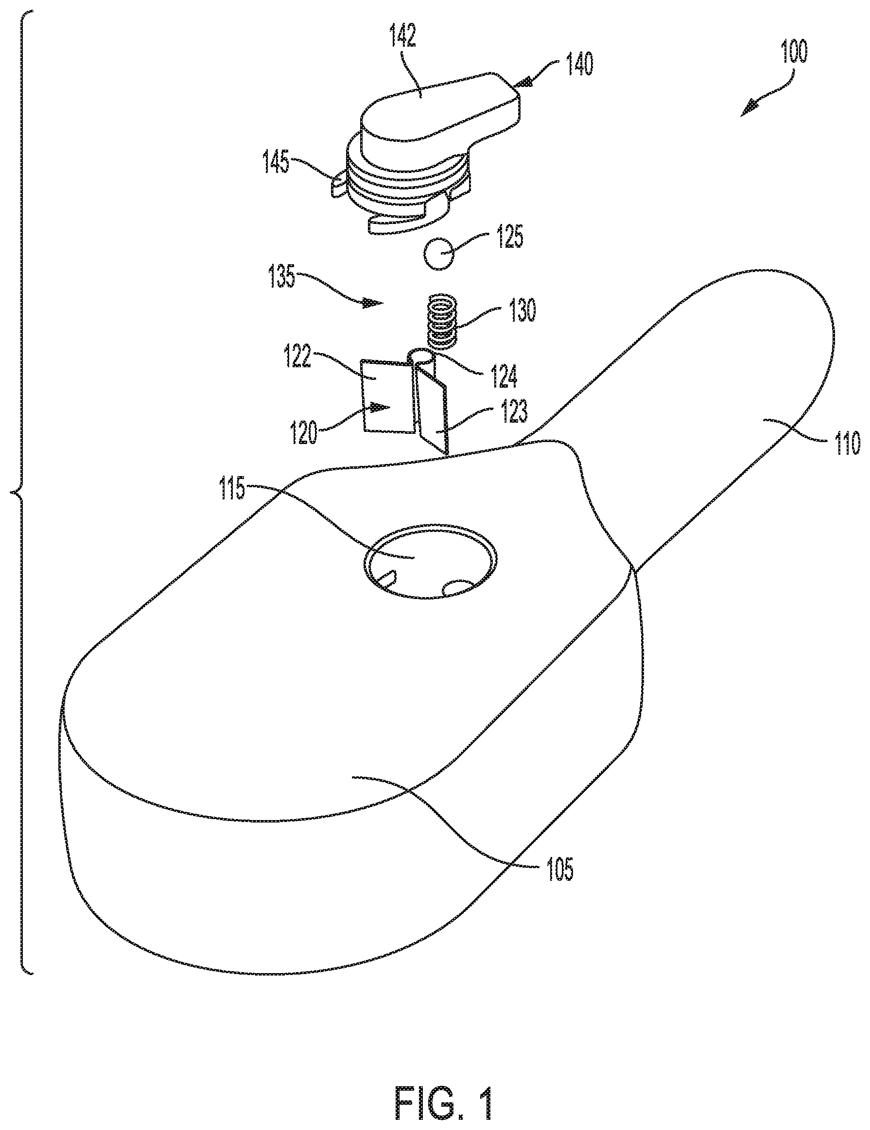 Patent US12611751 Figure 1 – Tool with double leaf spring