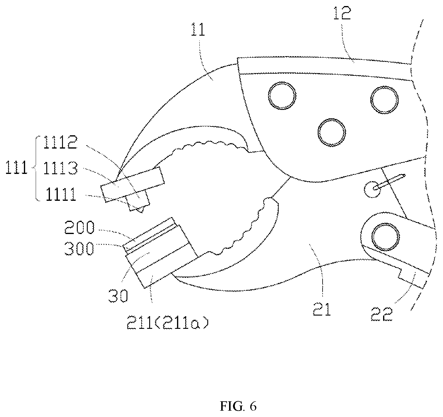 Patent US12611753 Figure 6 – Pressing tool