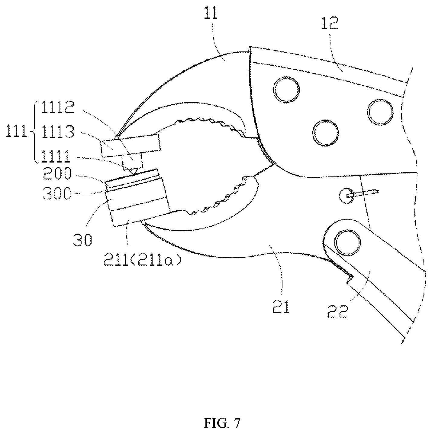 Patent US12611753 Figure 7 – Pressing tool