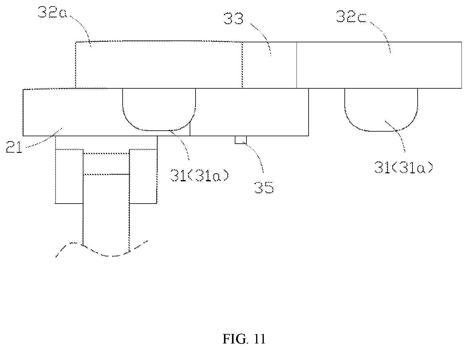 Patent US12611753 Figure 11 – Pressing tool