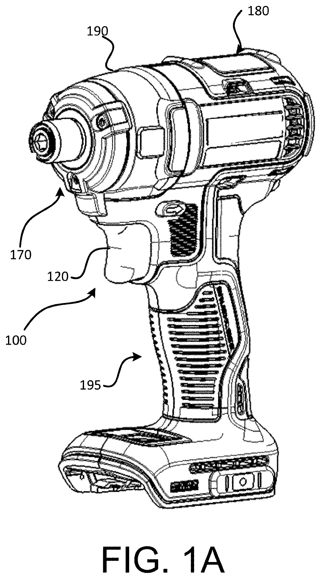 Patent US12611754 Figure 1 – Crimping and/or pinching accessory for power tool