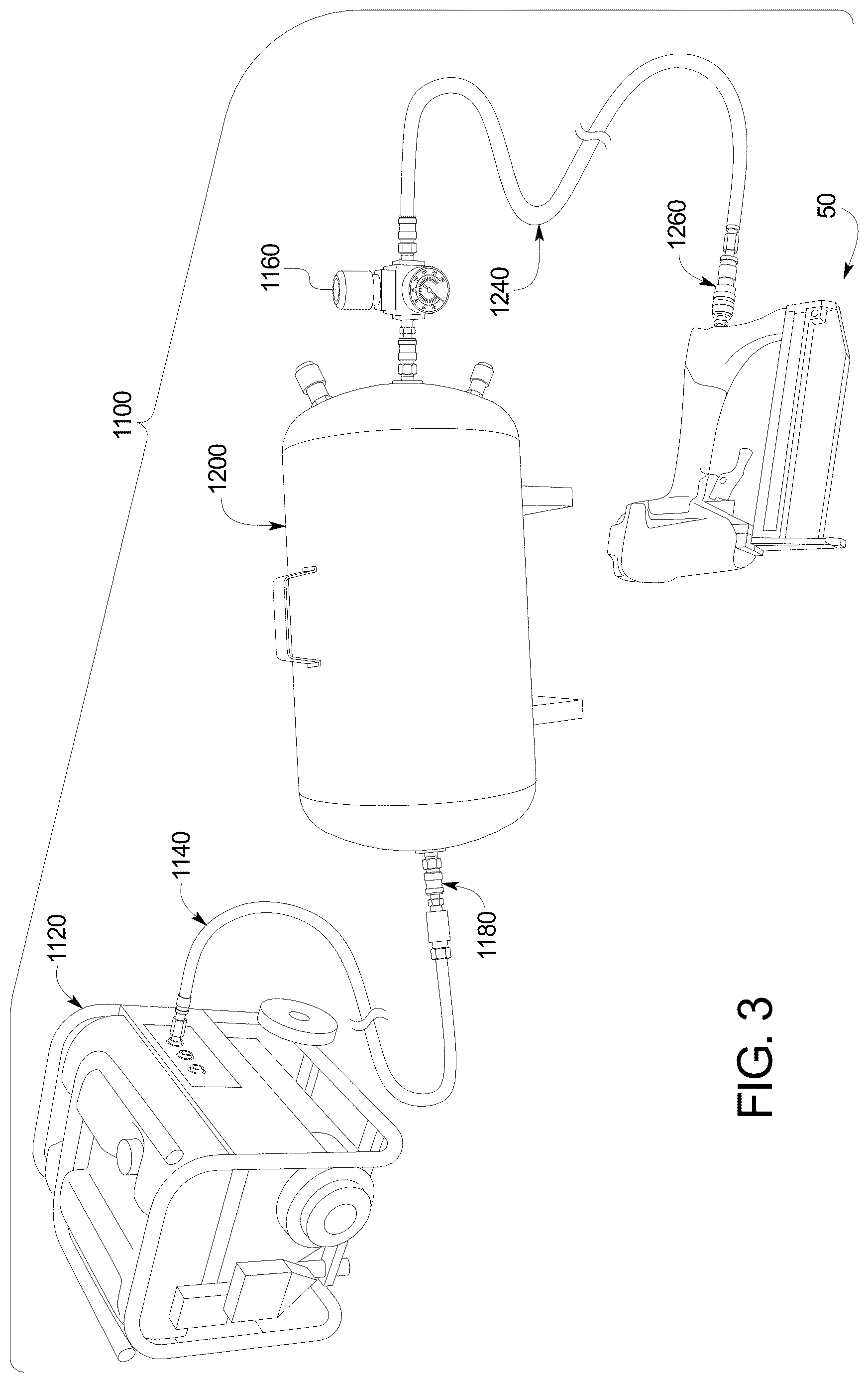 Patent US12611756 Figure 3 – Fastener driving apparatus and methods