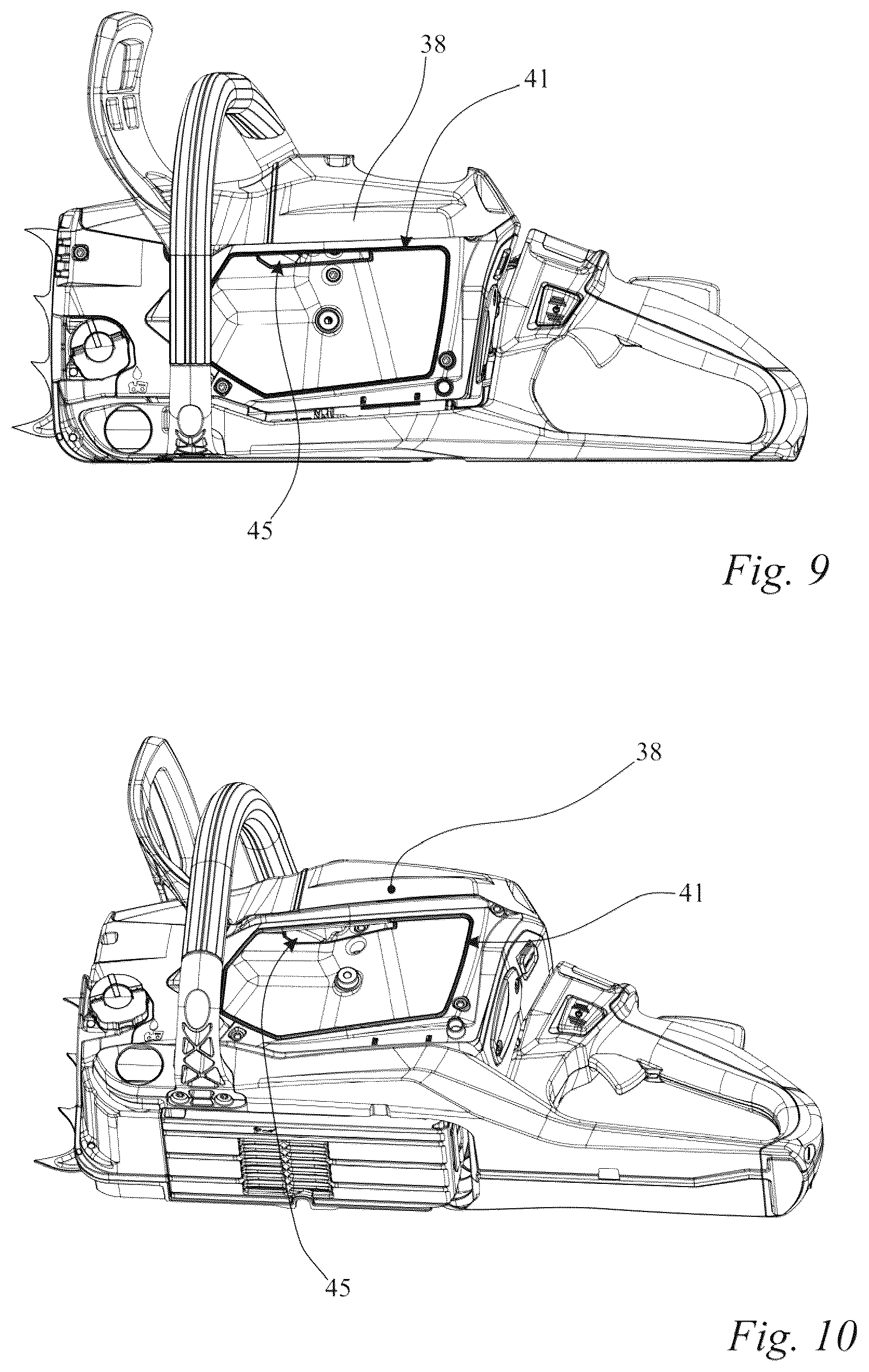 Patent US12611760 Figure 7 – Hand-guided work apparatus