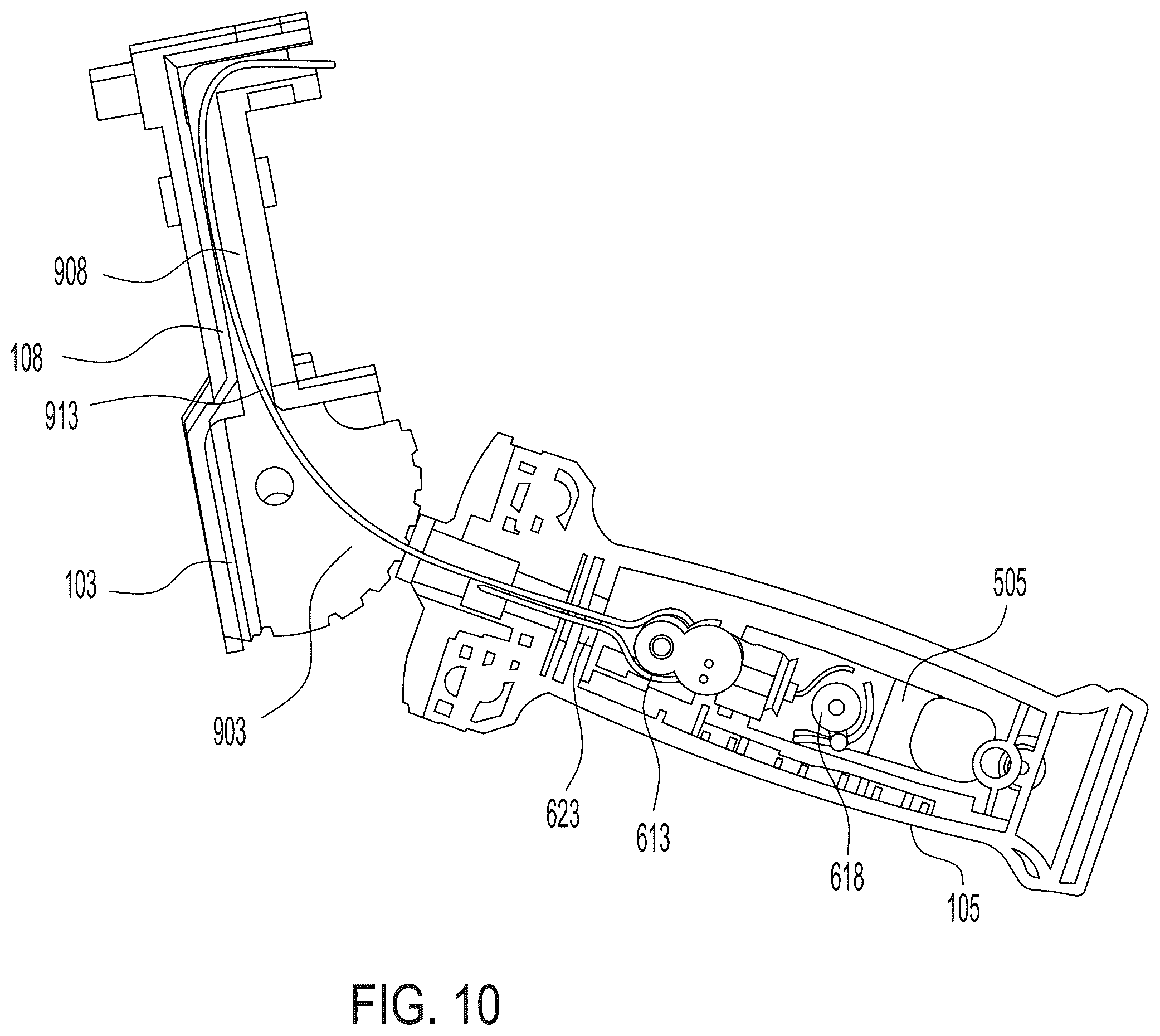 Patent US12611761 Figure 10 – Grinder including enhanced sensing and component detection