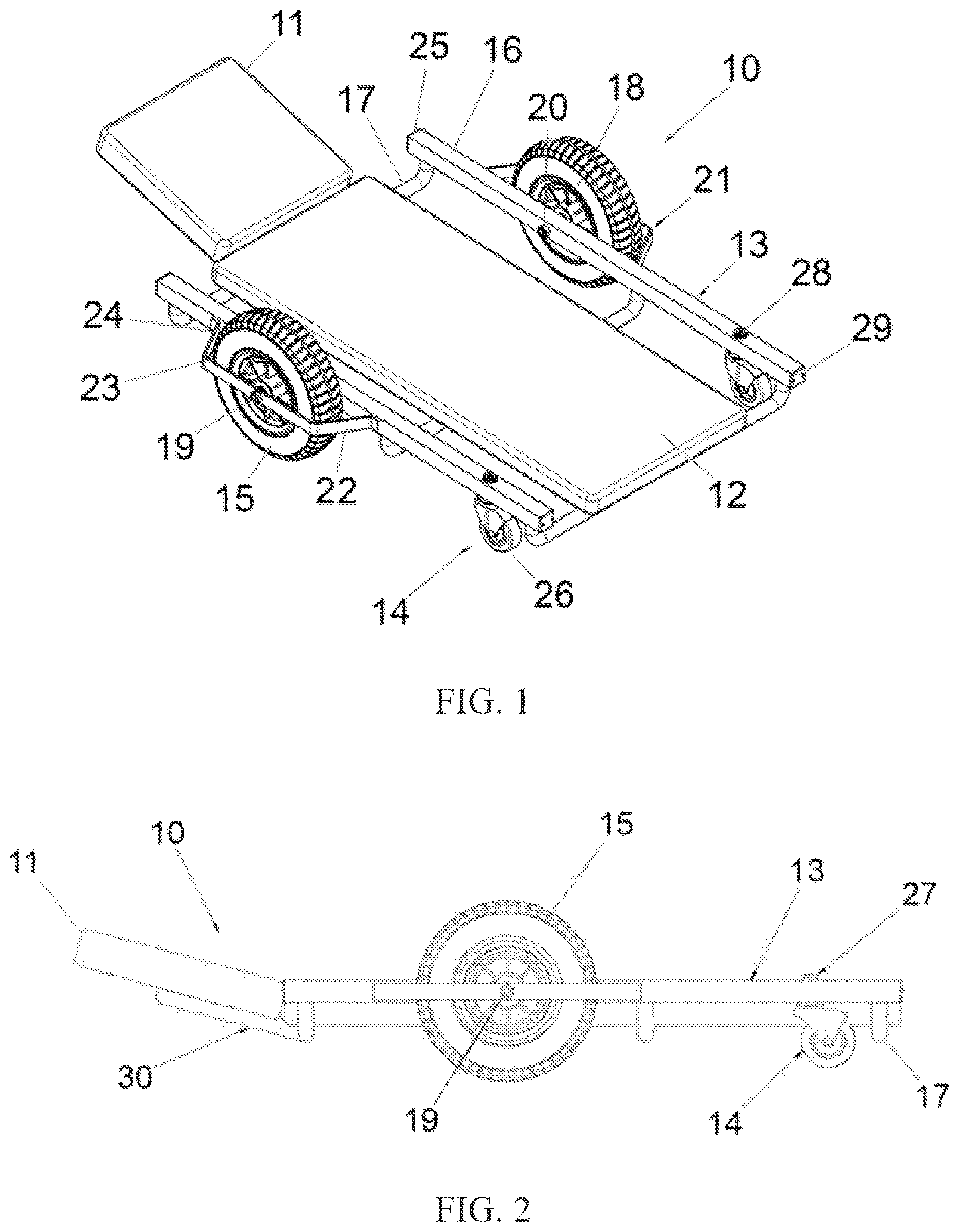 Patent US12611763 Figure 1 – Creeper with enhanced mobility