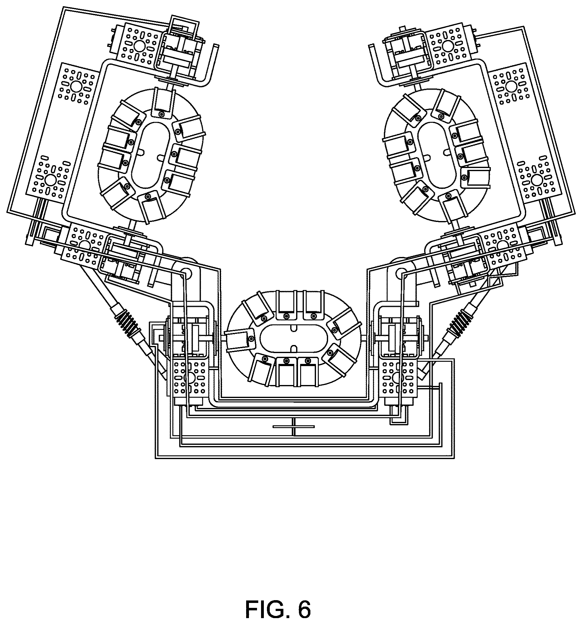 Patent US12611765 Figure 6 – Modular omnidirectional robotic system for nonplanar structure navigation